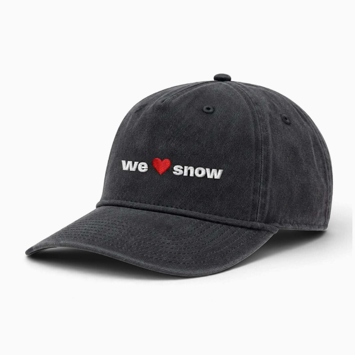 Mount Snow We Heart Snow Ball Cap