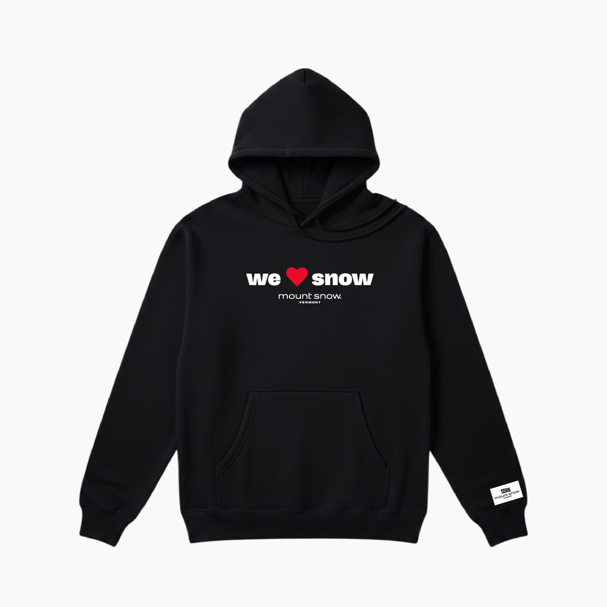 Mount Snow Women's We Heart Snow Hooded Sweatshirt