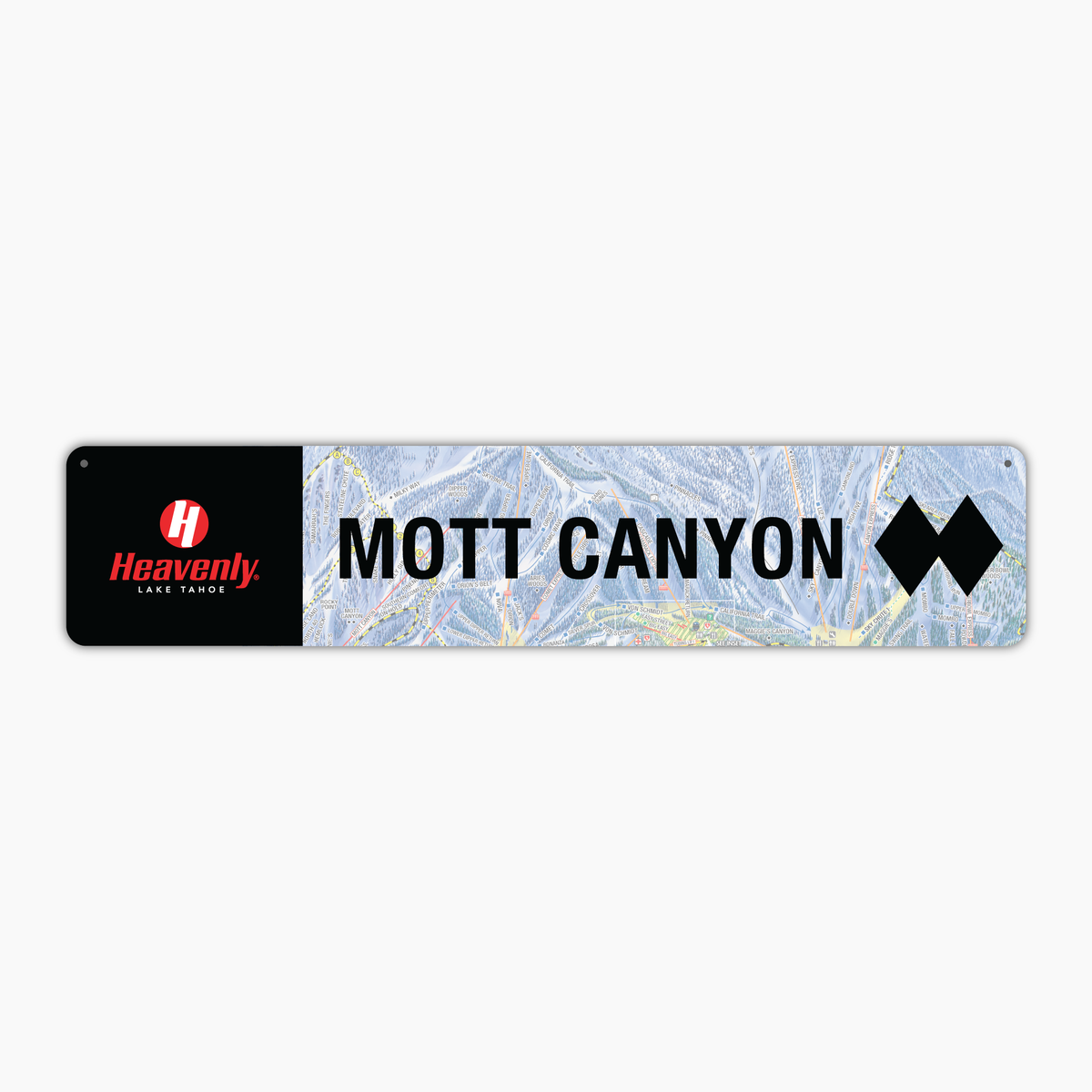Heavenly Mott Canyon Trail Sign