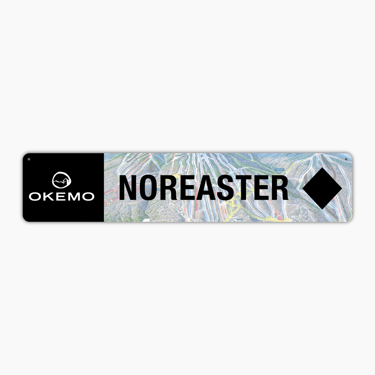 Okemo Noreaster Trail Sign