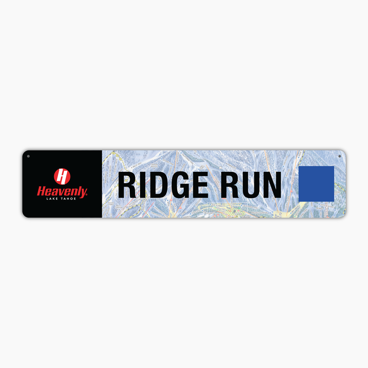 Heavenly Ridge Run Trail Sign