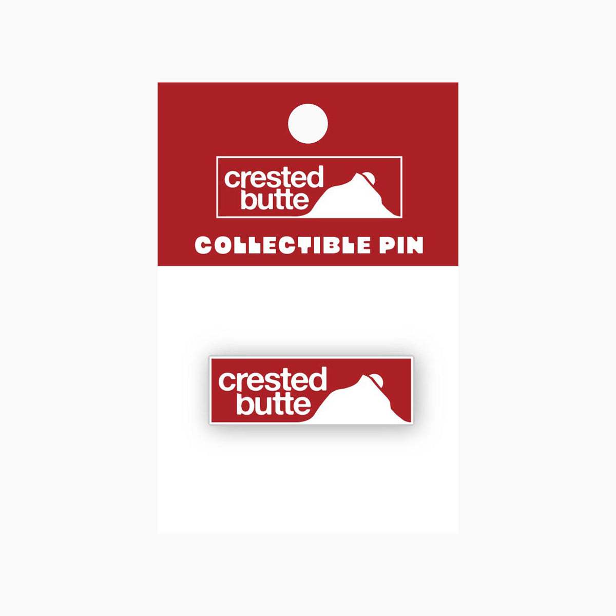 Crested Butte Logo Pin