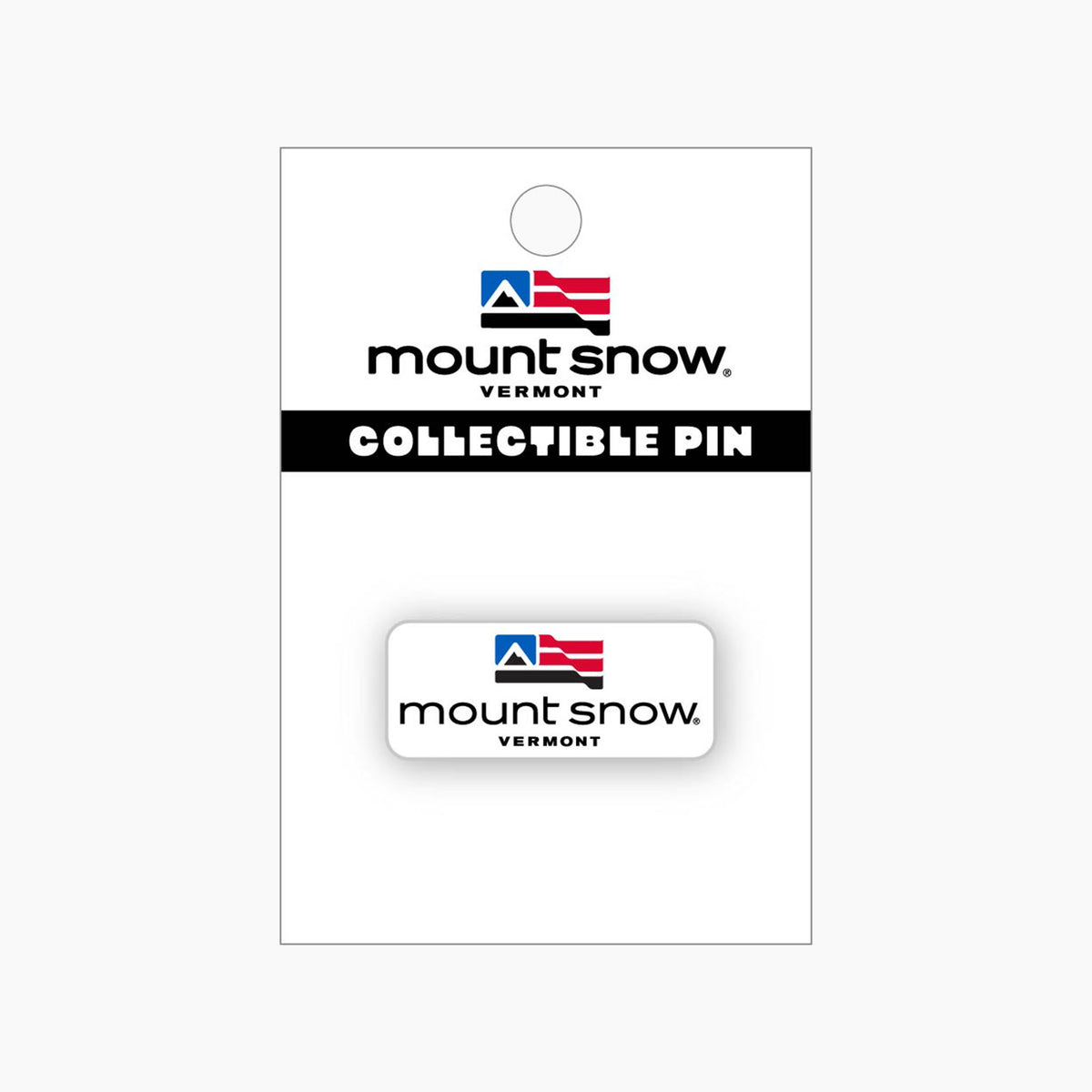 Mount Snow Logo Pin