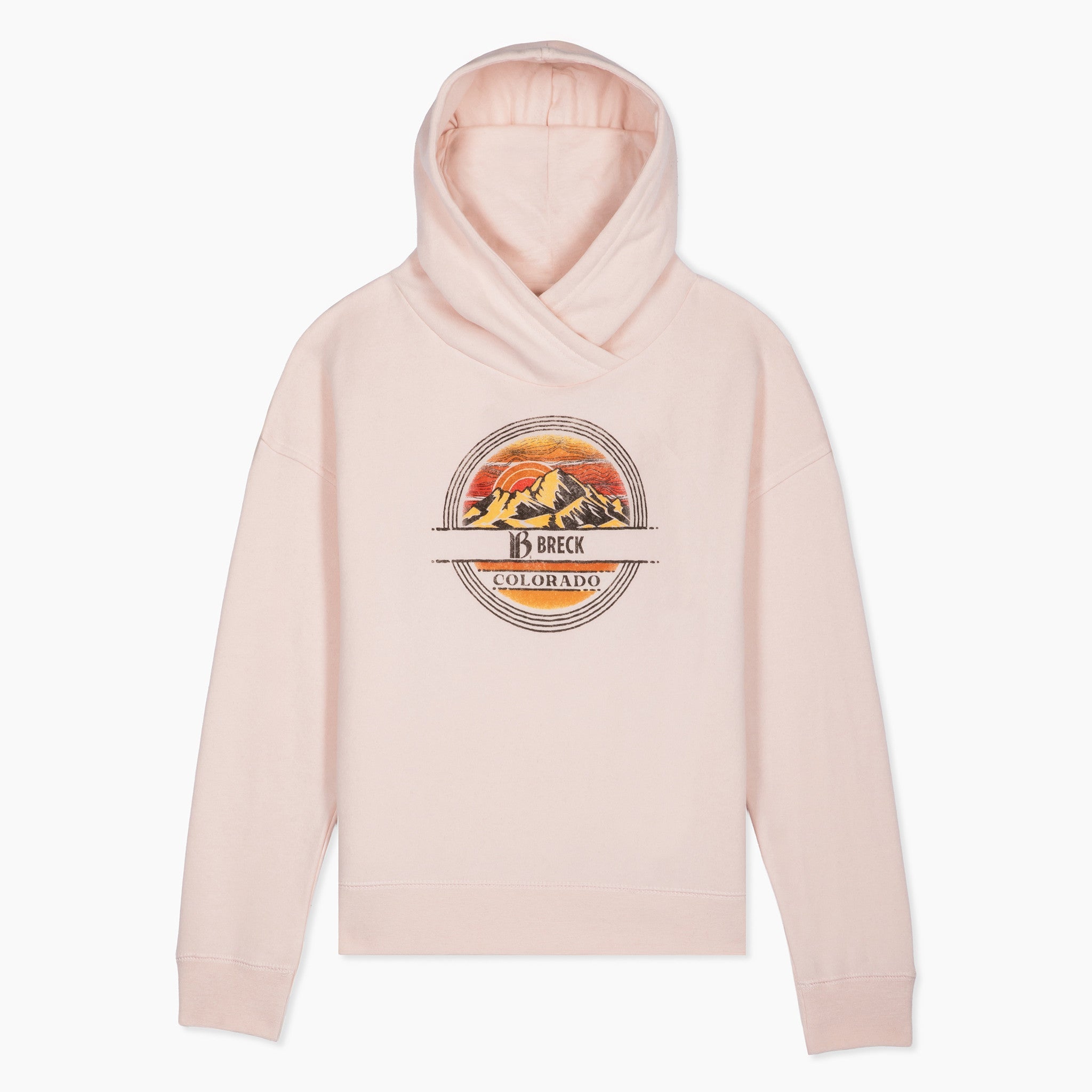 Breckenridge Kids Boardwalk Crossover Hooded Sweatshirt