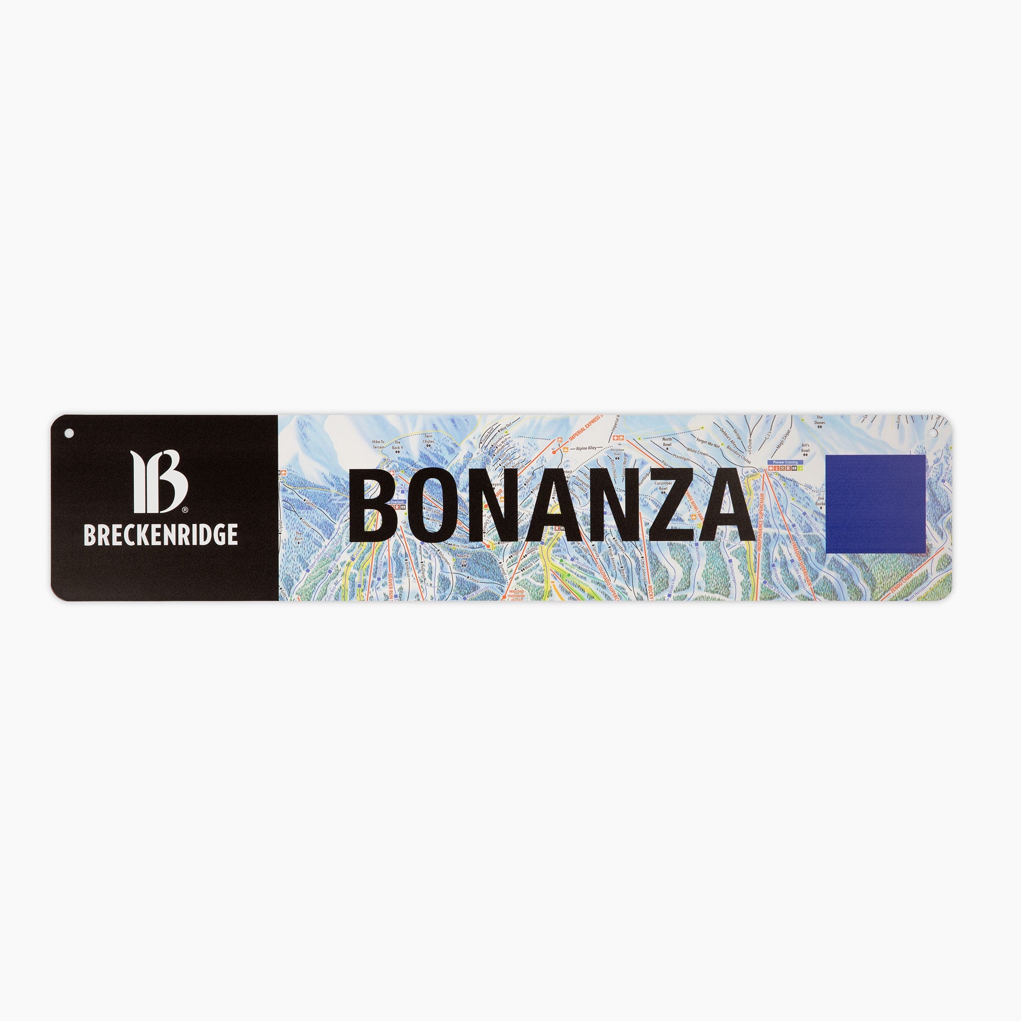 Breckenridge Bonanza Trail Sign