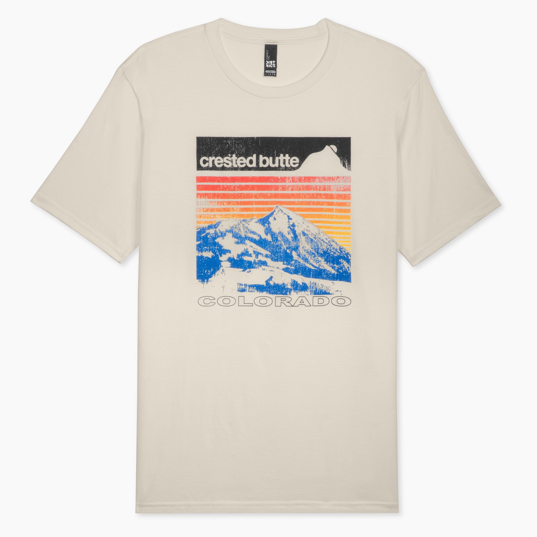 Crested Butte Gradient Mountains T-Shirt