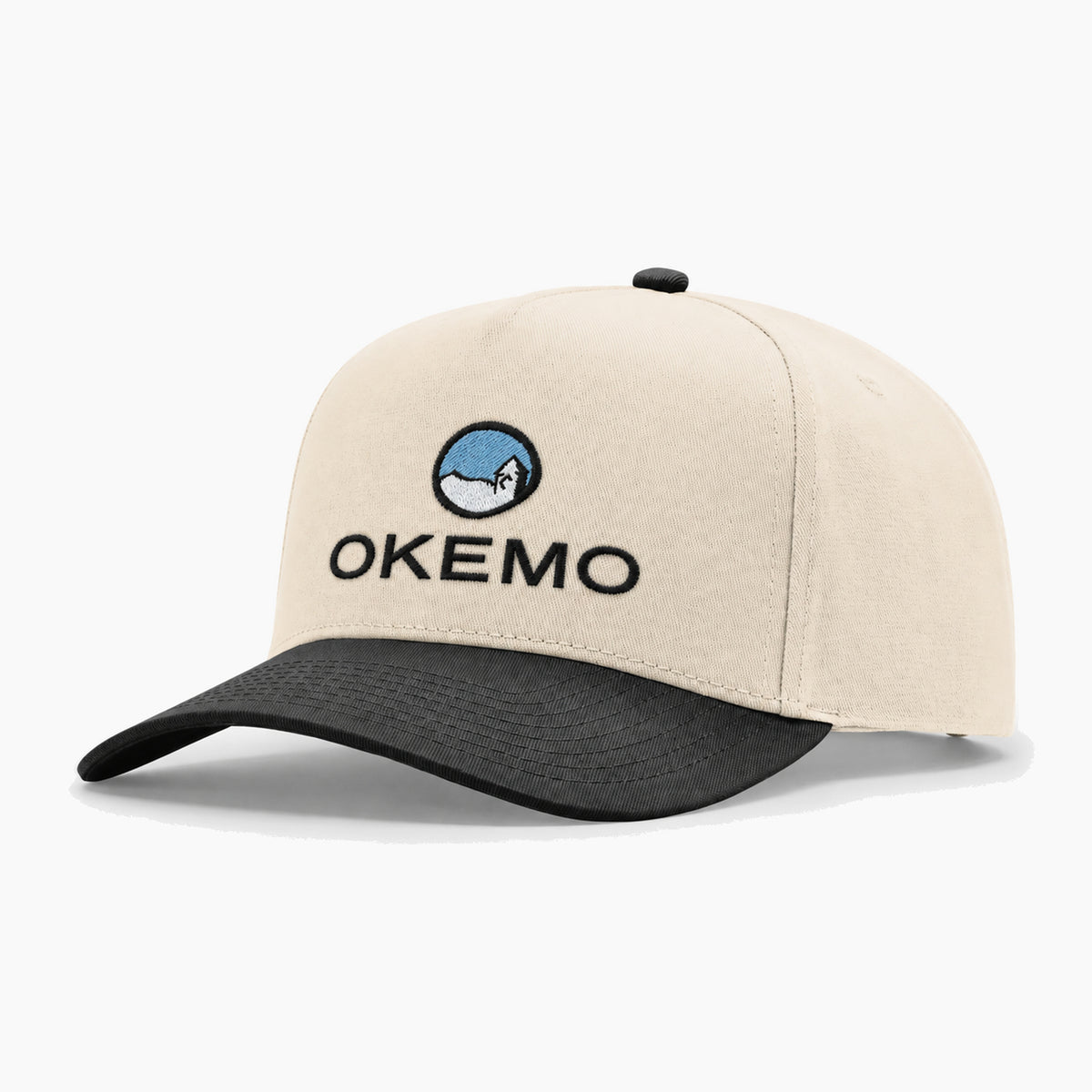 Okemo 3D Embroidered 5 Panel Cap