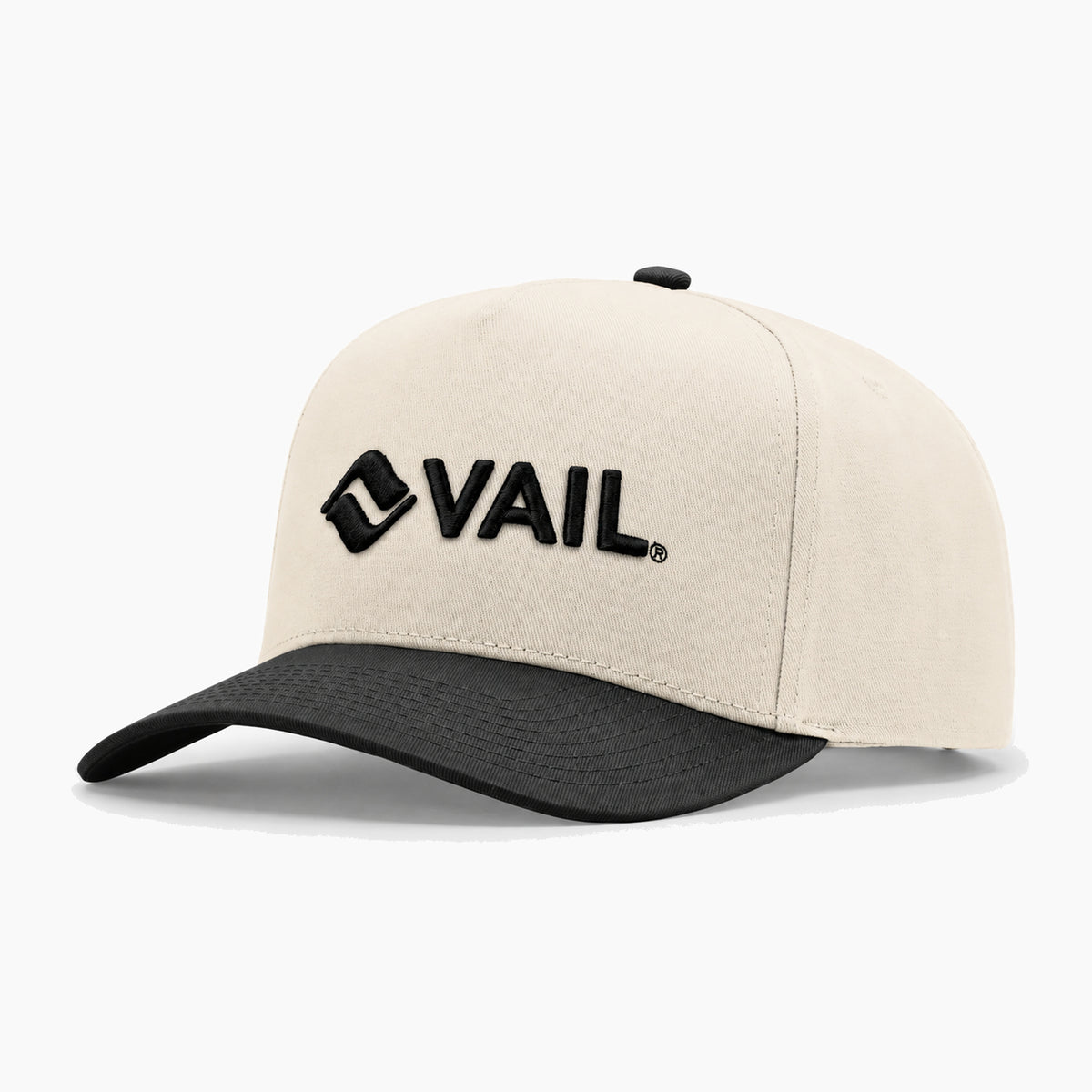 Vail 3D Embroidered 5 Panel Cap