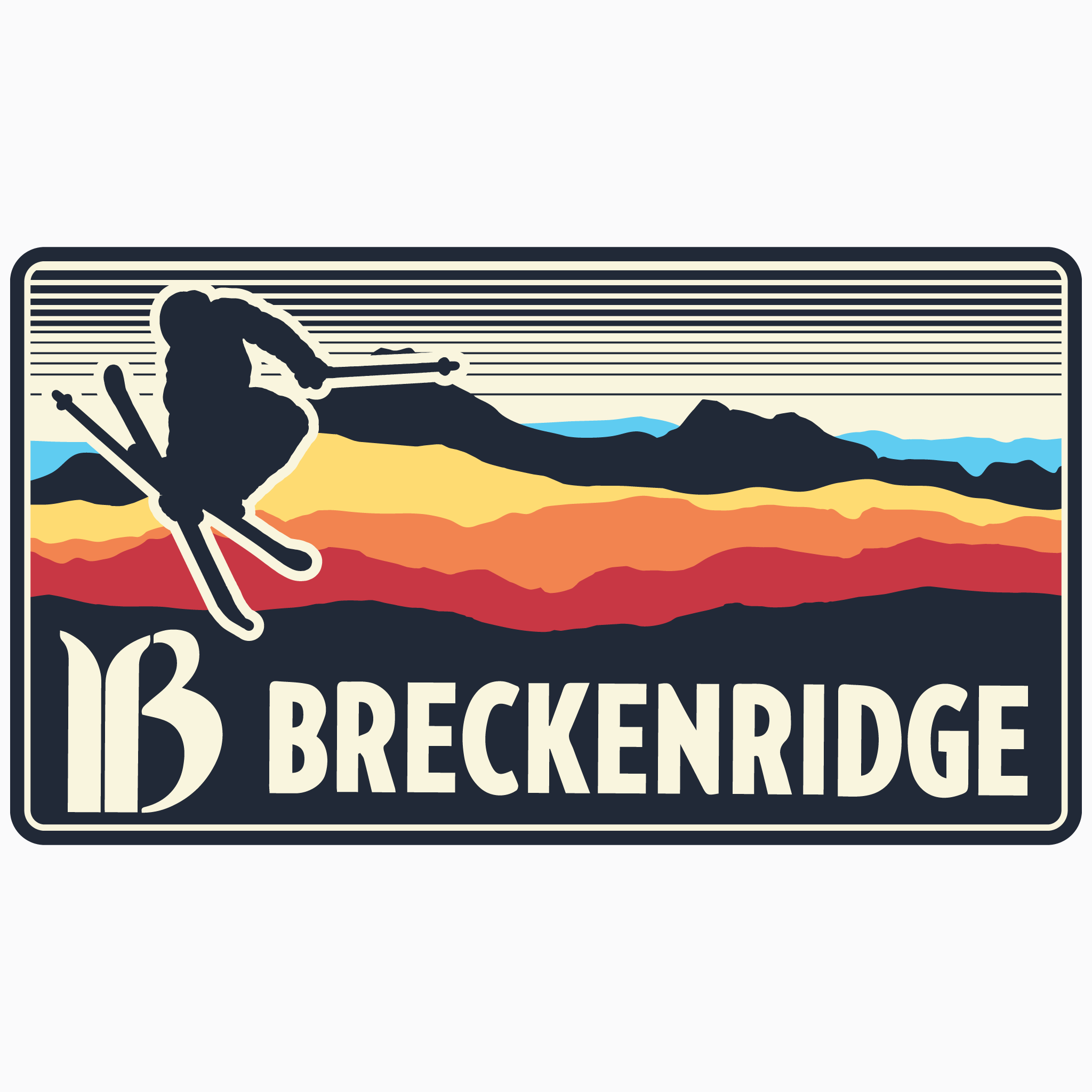Breckenridge Abound Sticker