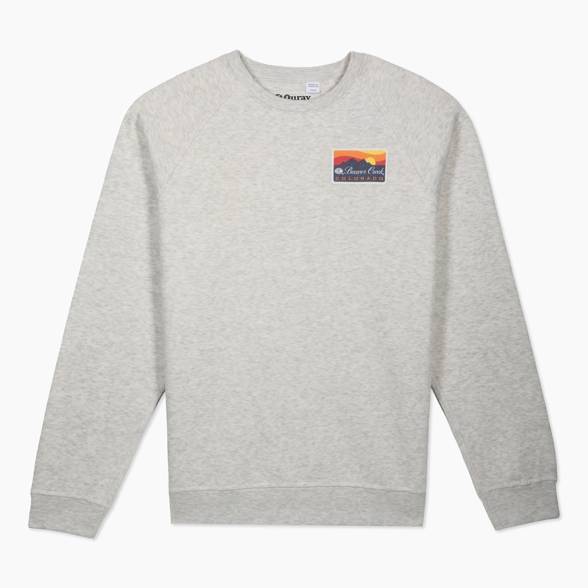 Beaver Creek Mountain Label Crewneck Sweatshirt