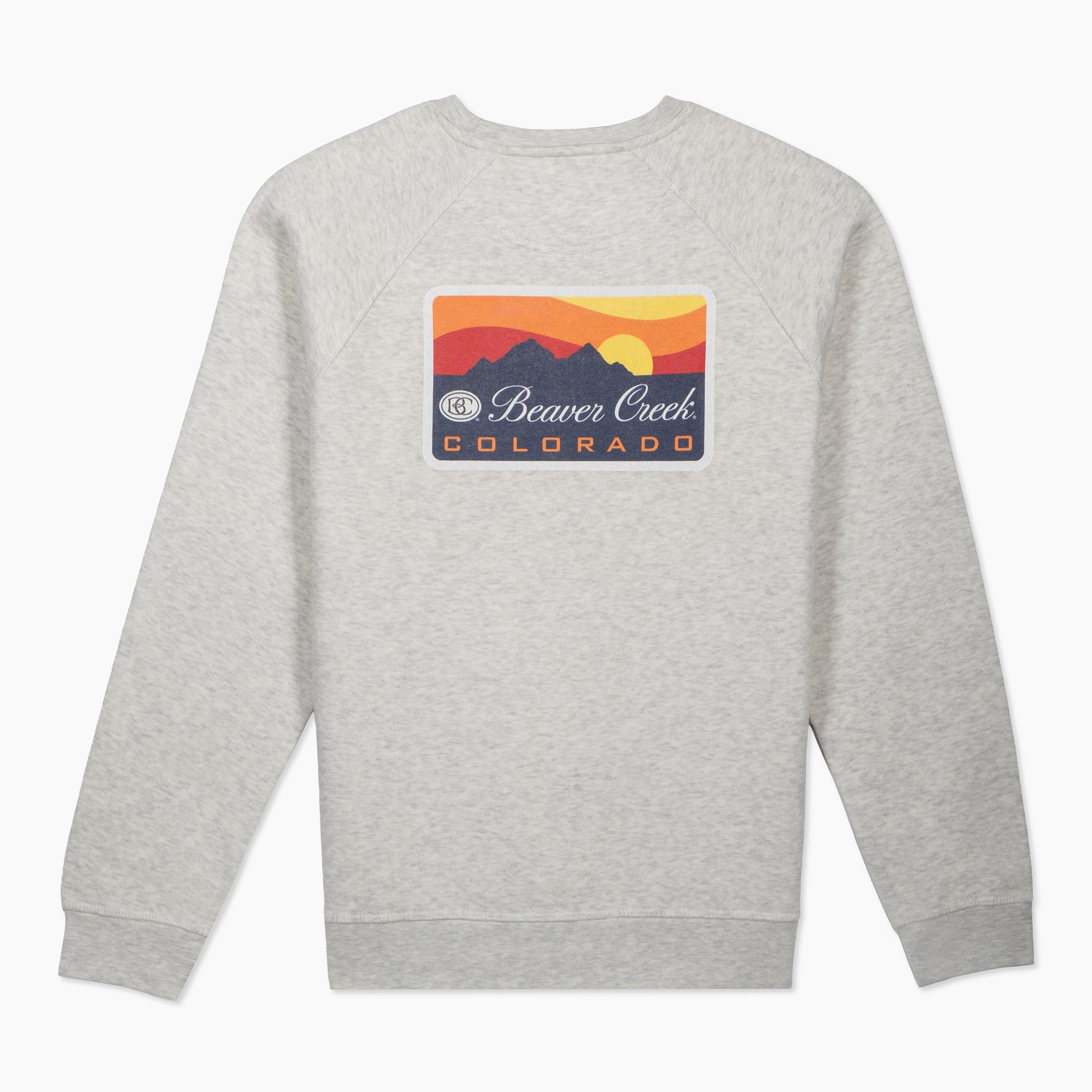 Beaver Creek Mountain Label Crewneck Sweatshirt