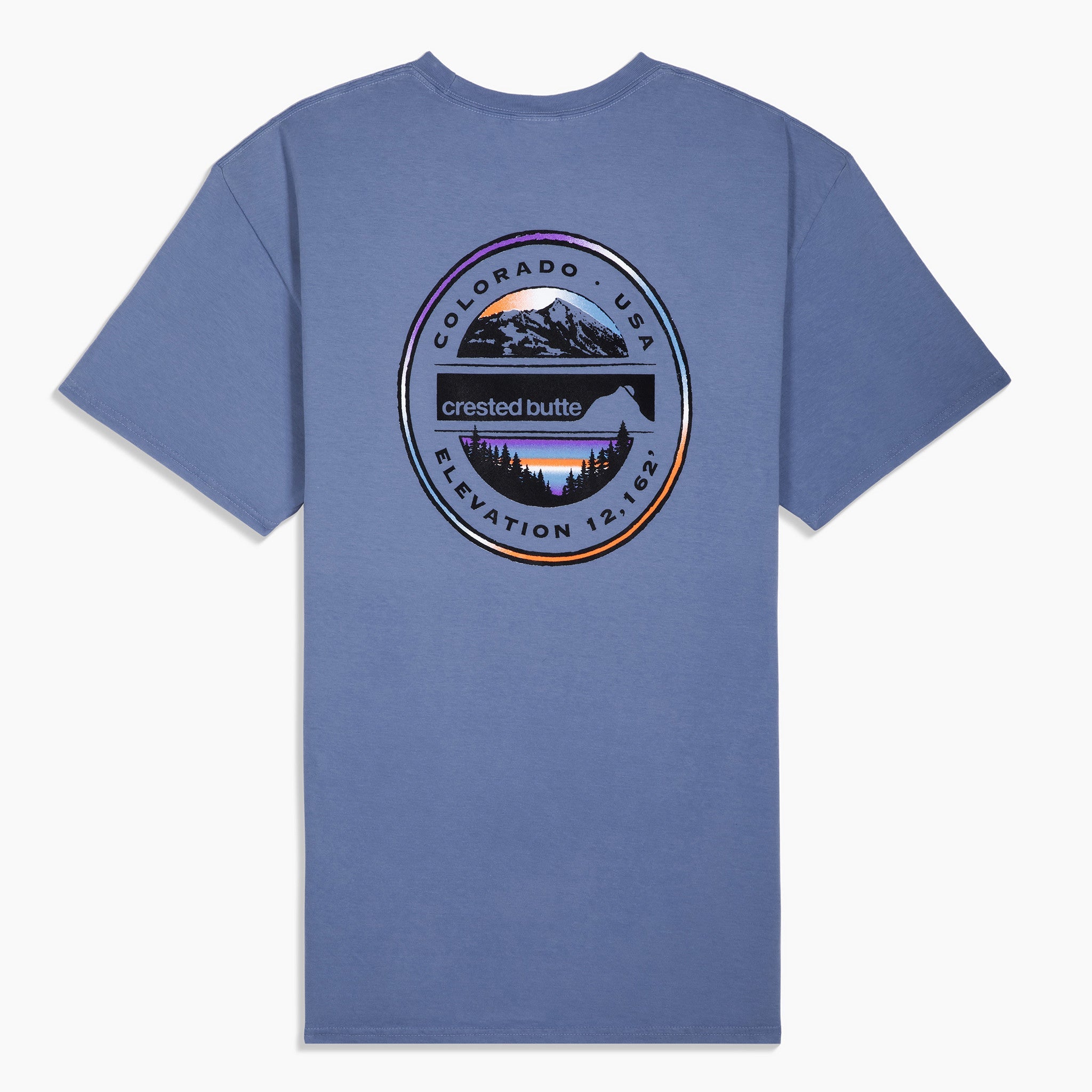 Crested Butte Real Peaks Circle T-Shirt