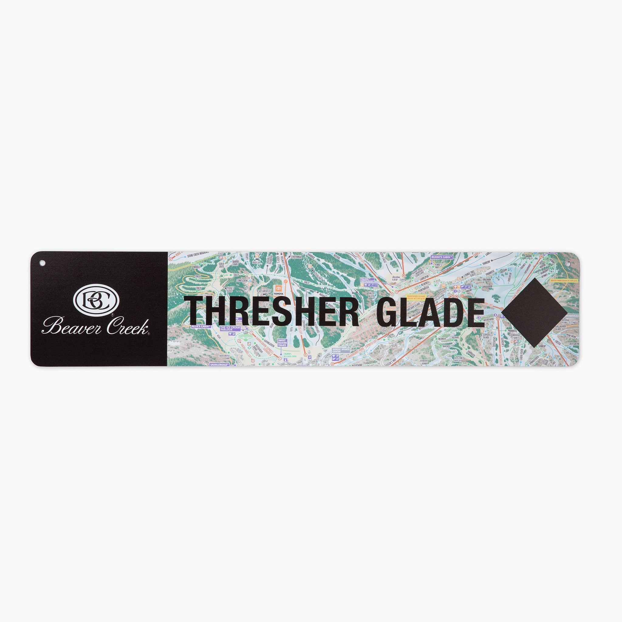 Beaver Creek Thresher Glade Trail Sign