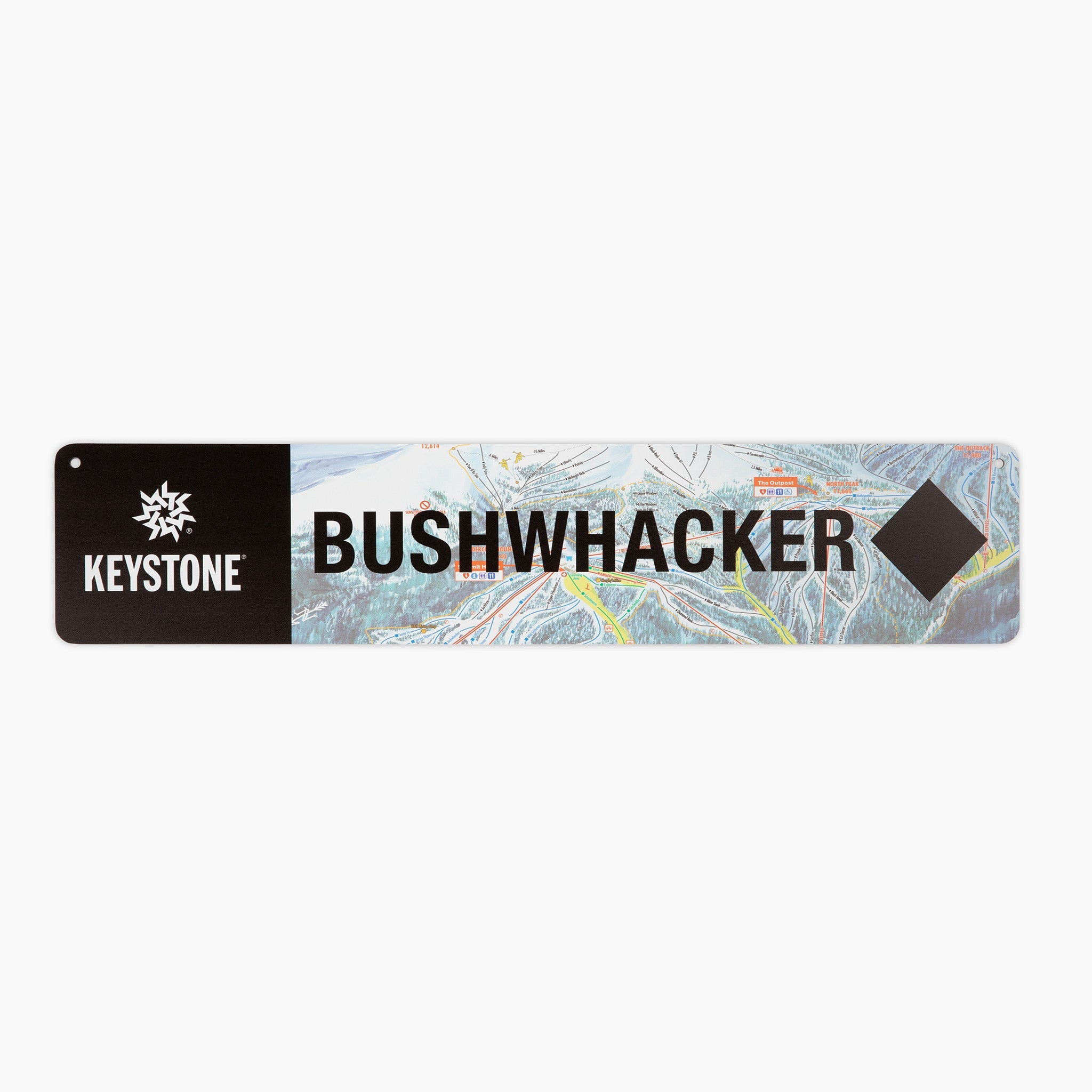 Keystone Bushwhacker Trail Sign