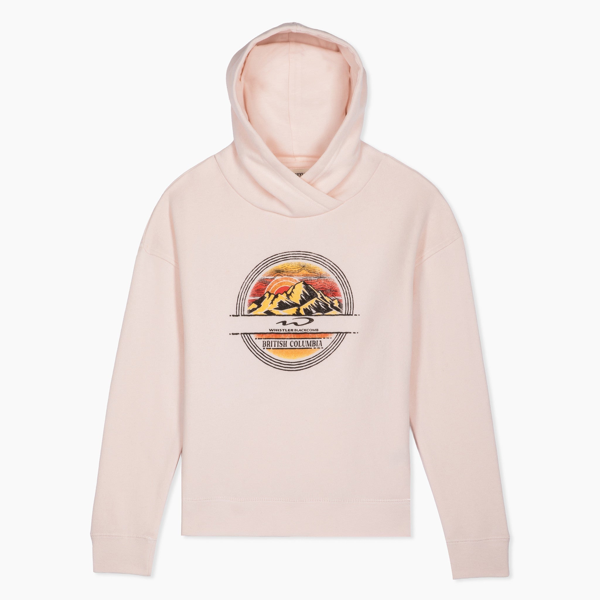 Whistler Blackcomb Kids Boardwalk Crossover Hooded Sweatshirt