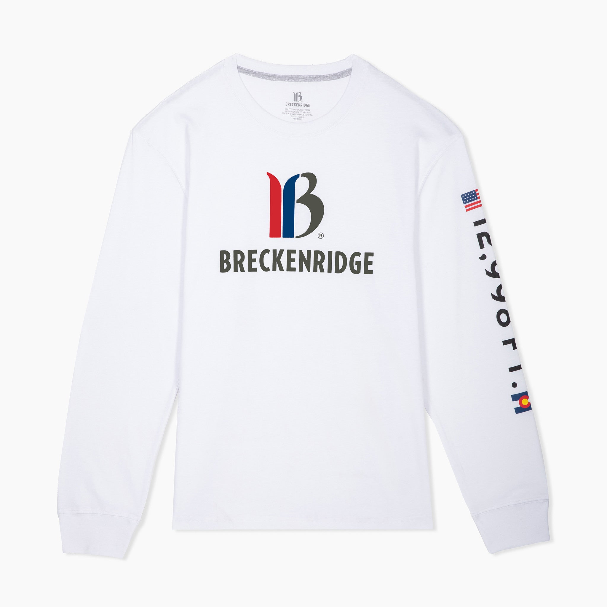 Breckenridge Classic Logo Long Sleeve Tee
