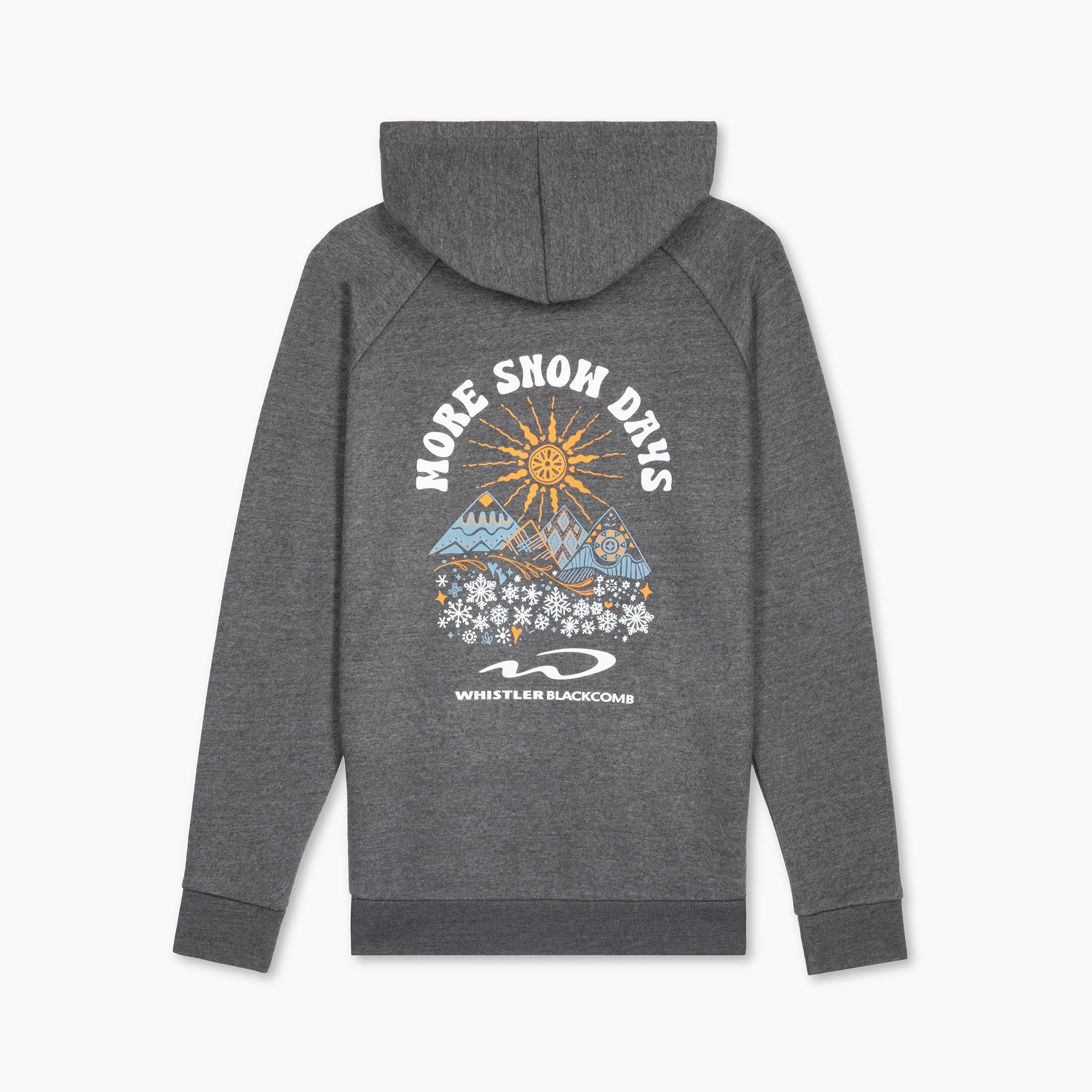 Whistler Blackcomb Women's Retro Winter Hooded Sweatshirt