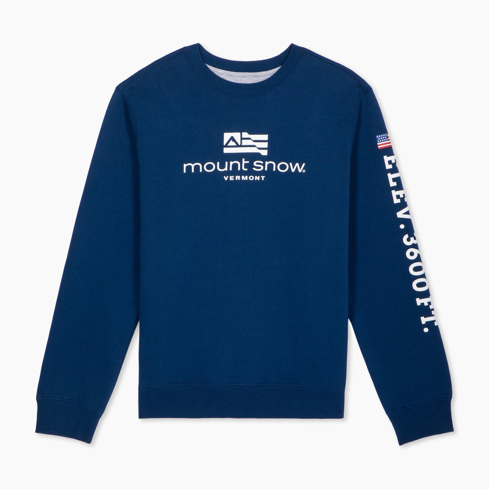 Mount Snow Classic Logo Crewneck Sweatshirt
