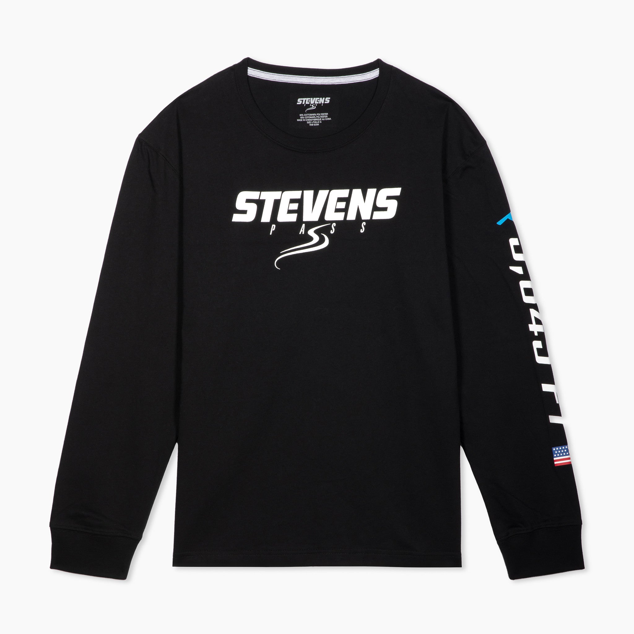 Stevens Pass Classic Logo Long Sleeve Tee