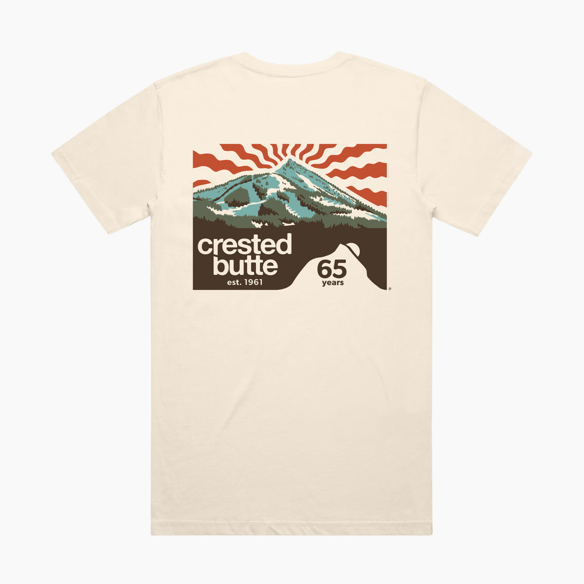 Crested Butte 65th Anniversary T-Shirt