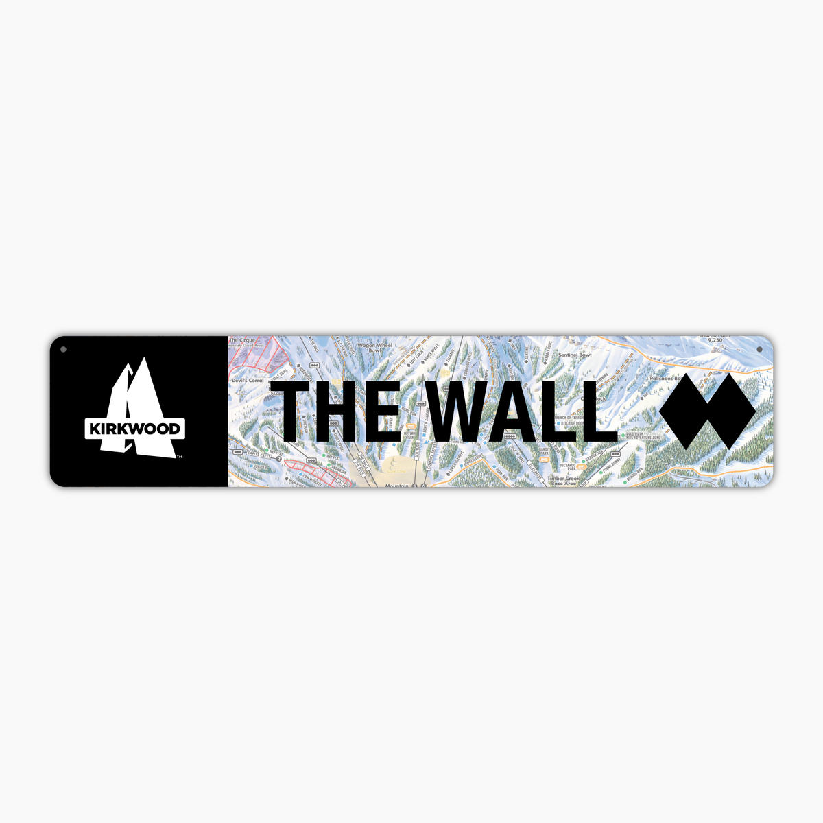 Kirkwood The Wall Trail Sign