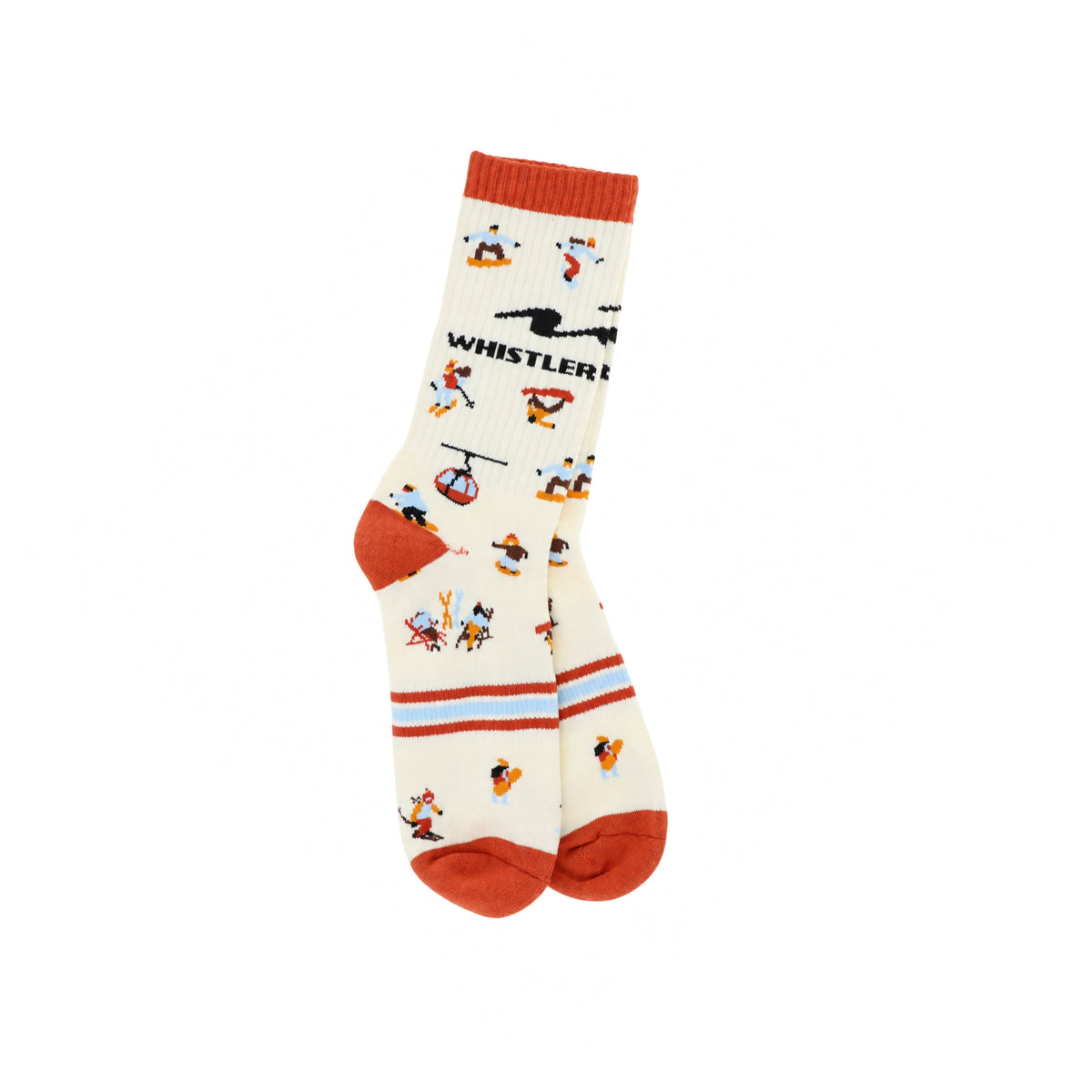 Whistler Blackcomb Repeat Socks