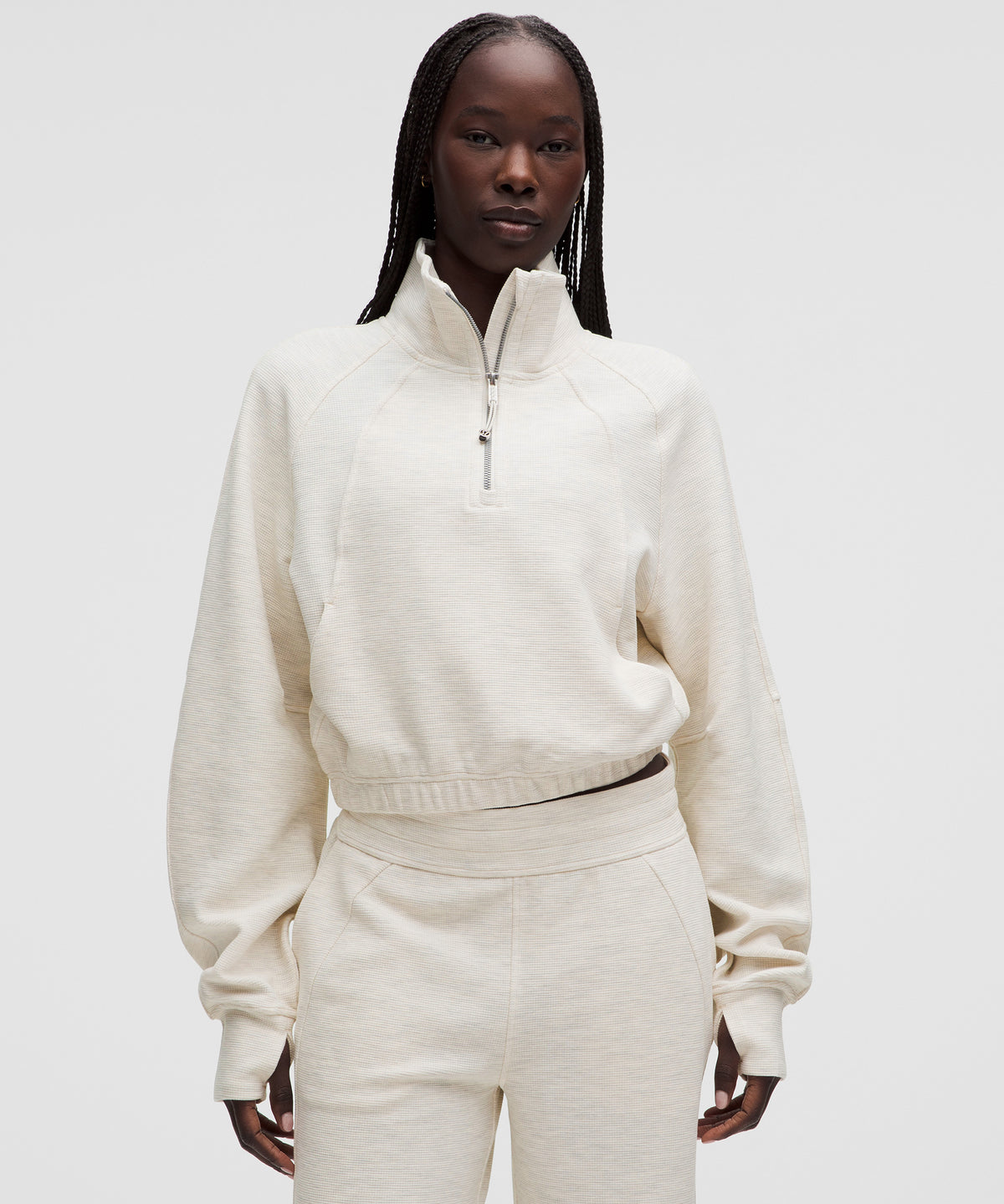 Breckenridge Scuba 1/2 Zip Waffle Hoodie