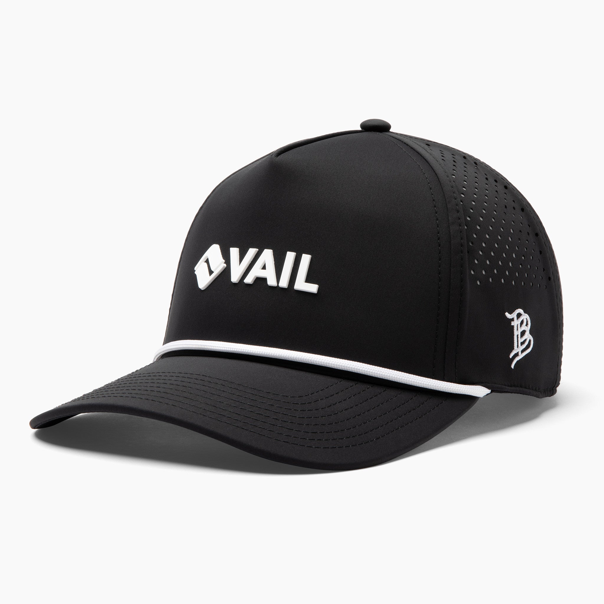 Vail Branded Bills Curved 5 Panel Rope Cap