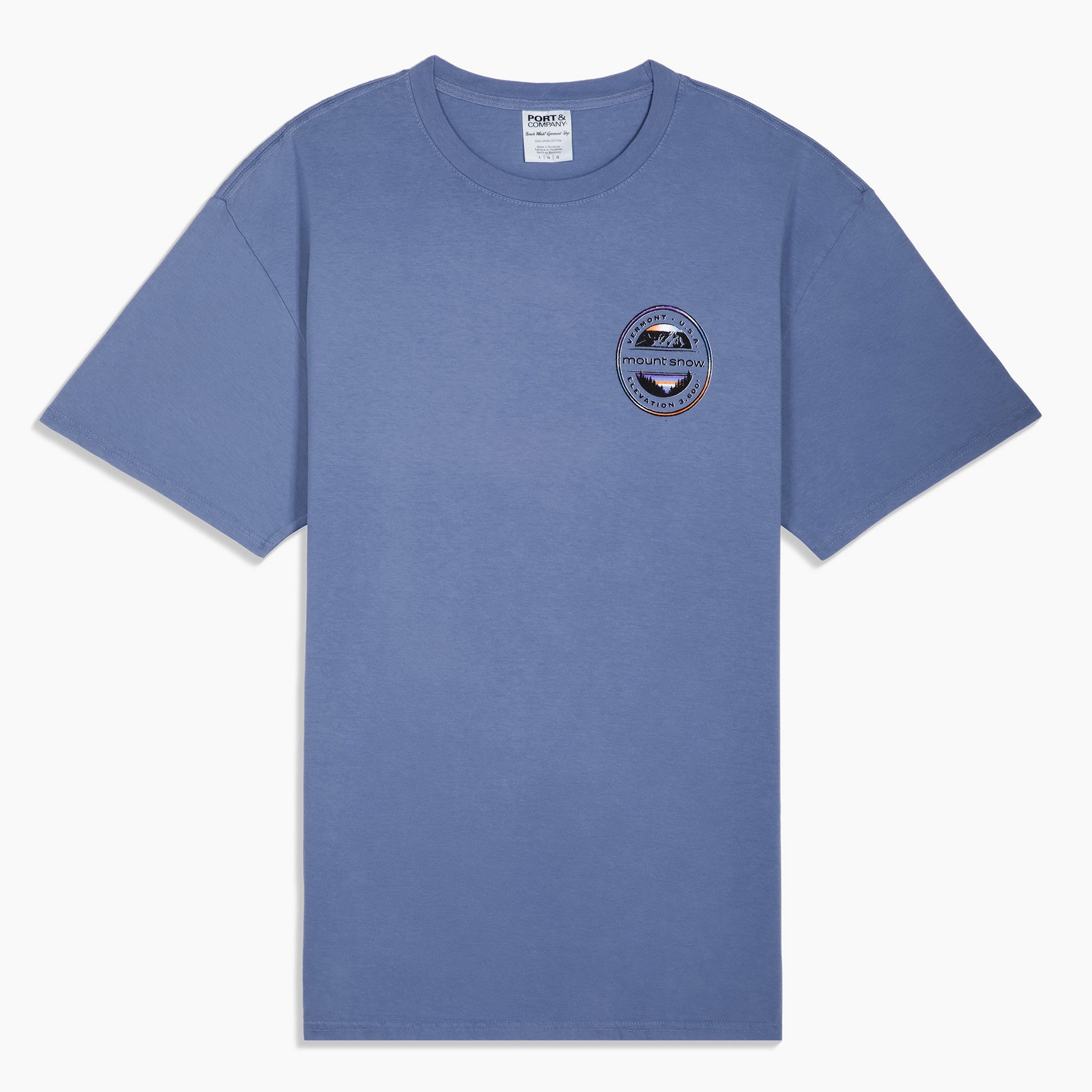 Mount Snow Real Peaks Circle T-Shirt