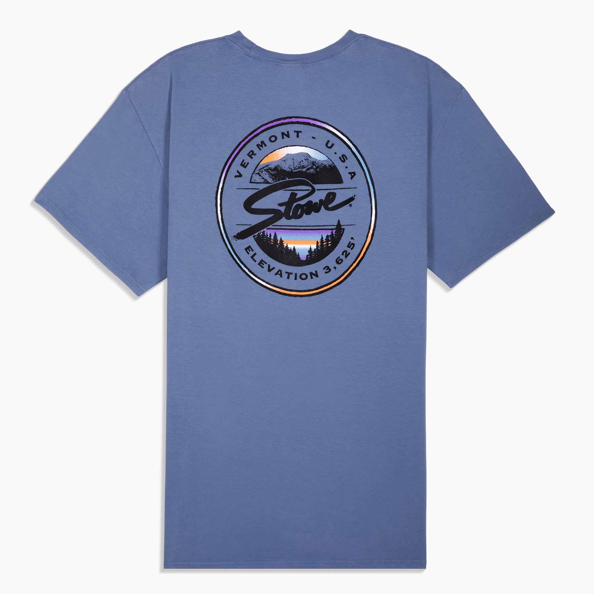 Stowe Real Peaks Circle T-Shirt