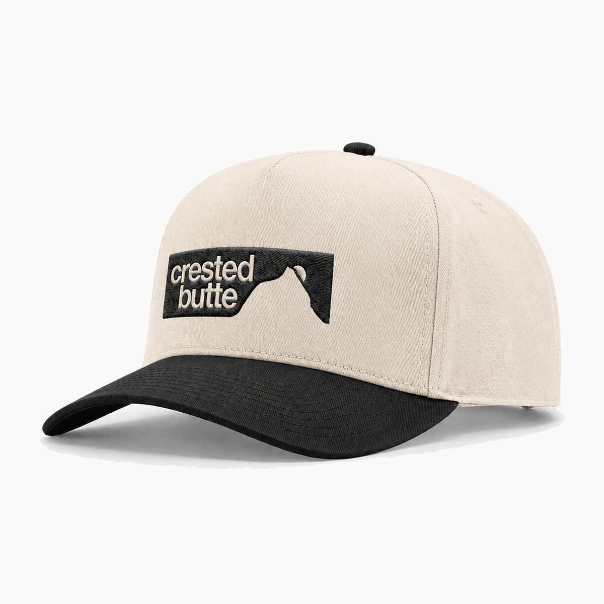 Crested Butte Embroidered 5 Panel Cap