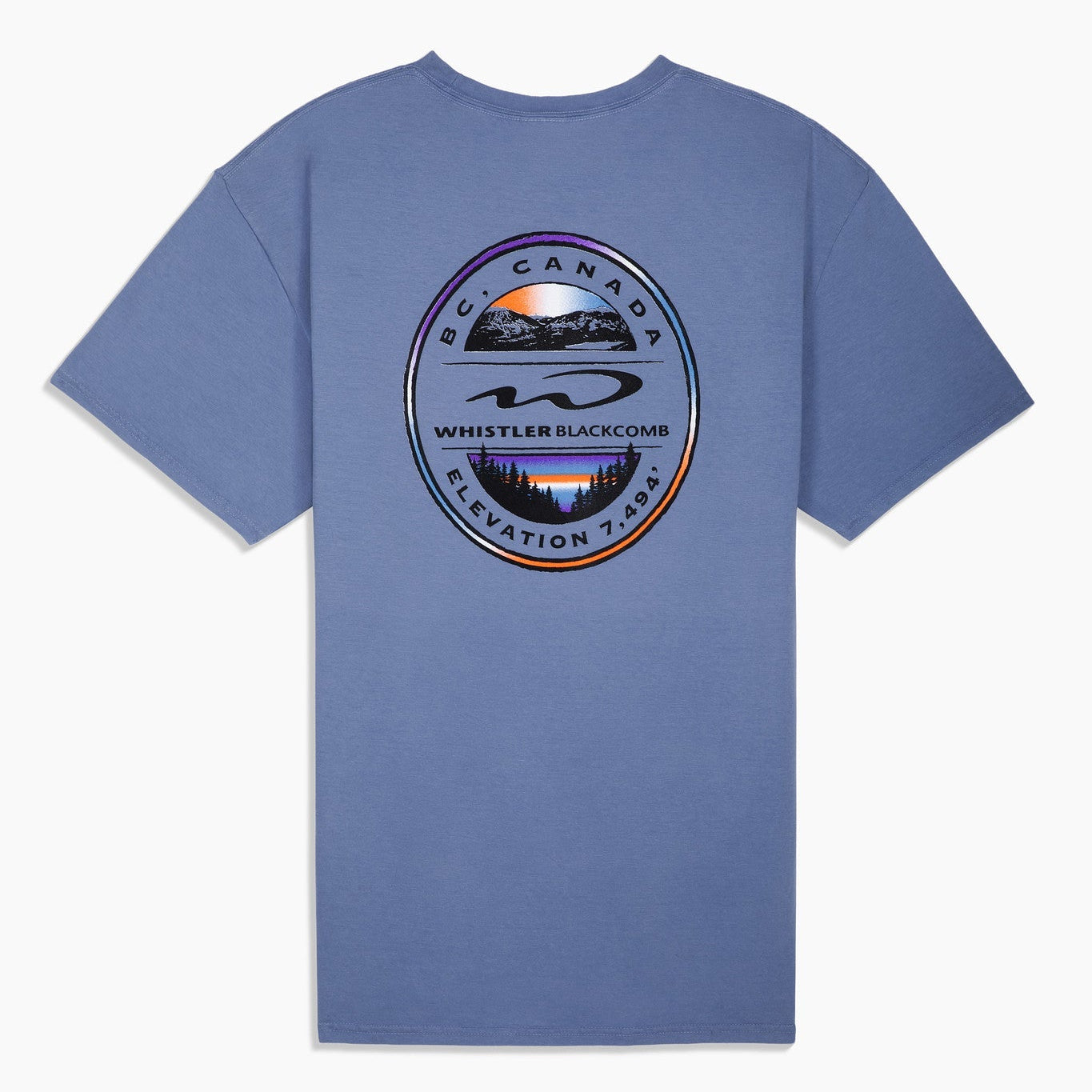 Whistler Blackcomb Real Peaks Circle T-Shirt