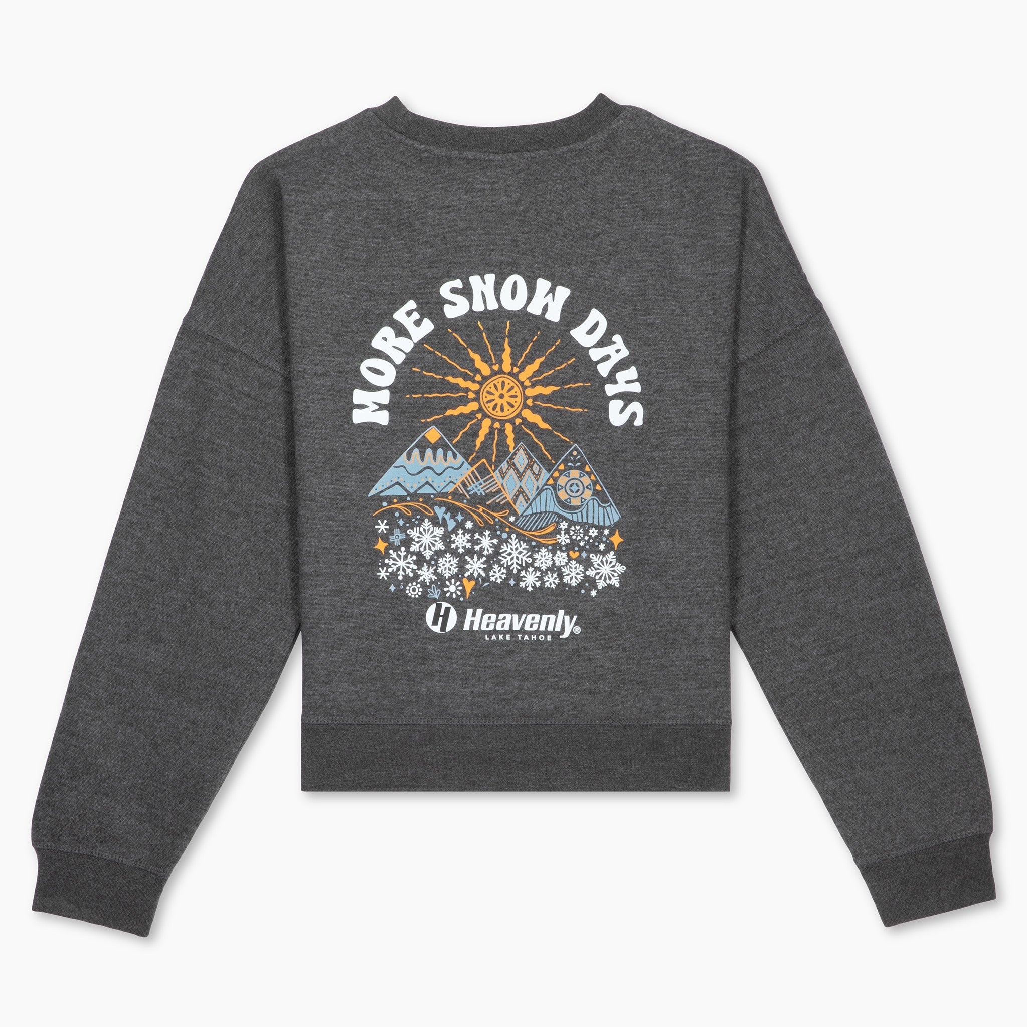 Heavenly Women's Retro Winter Crewneck Sweatshirt