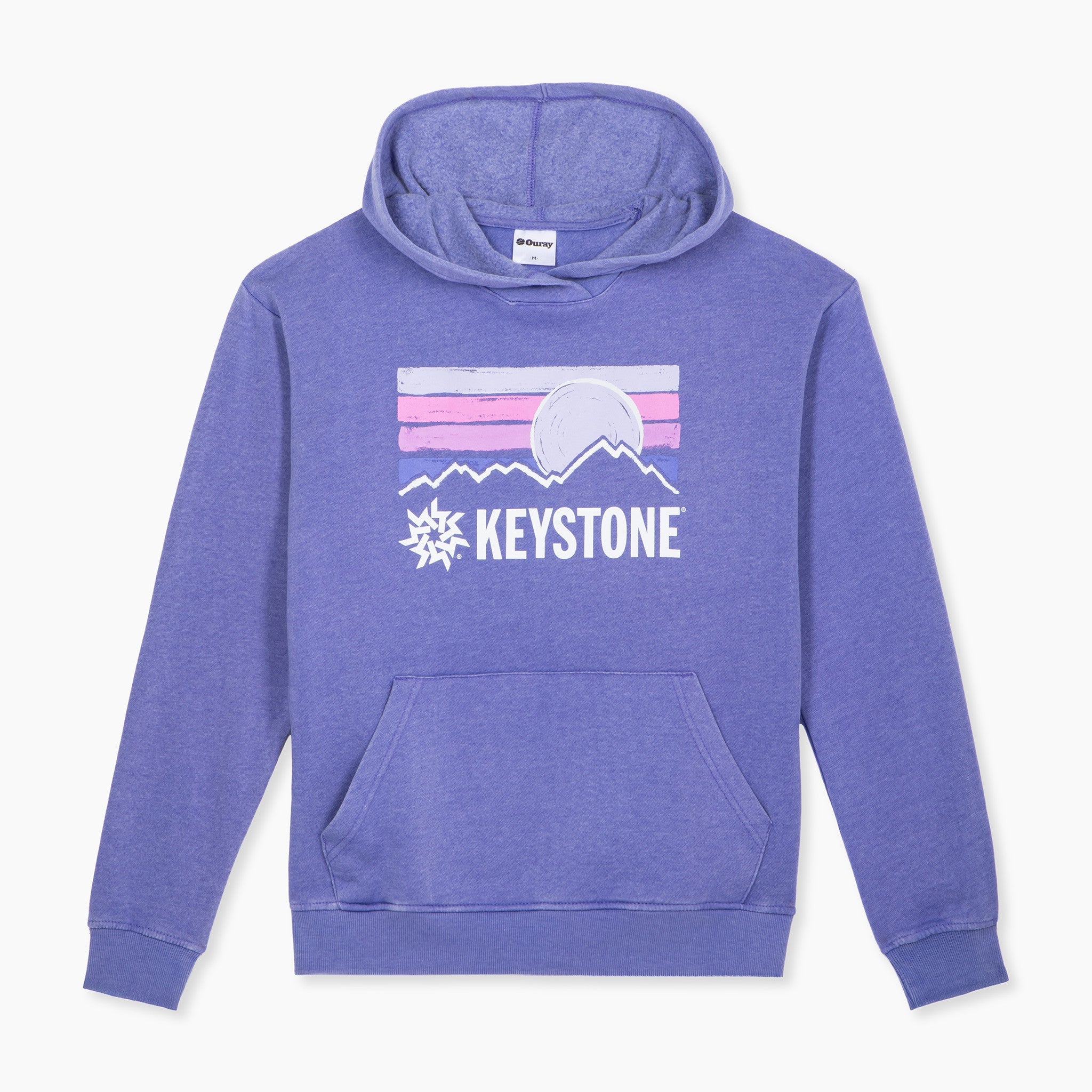 Keystone Women's Pastel Sun Weathered Hooded Sweatshirt
