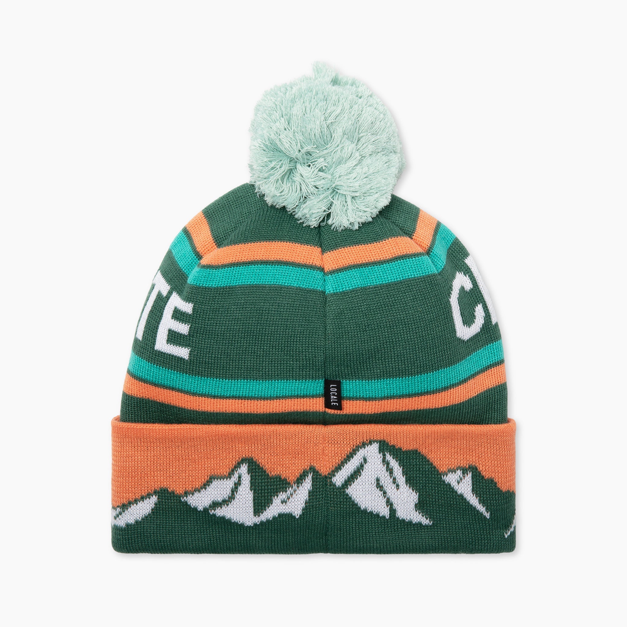 Crested Butte Mountain Lines Beanie