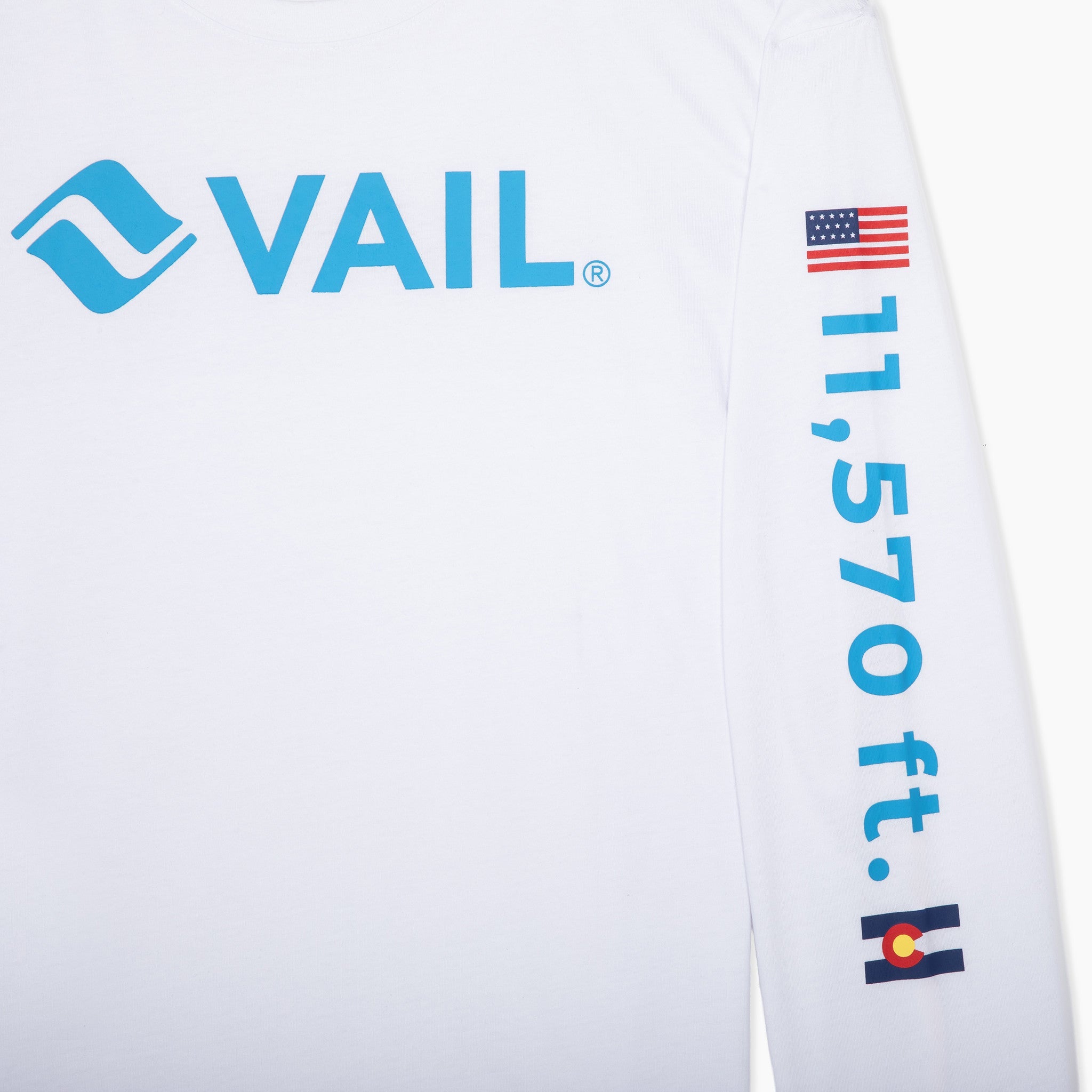 Vail Classic Logo Long Sleeve Tee