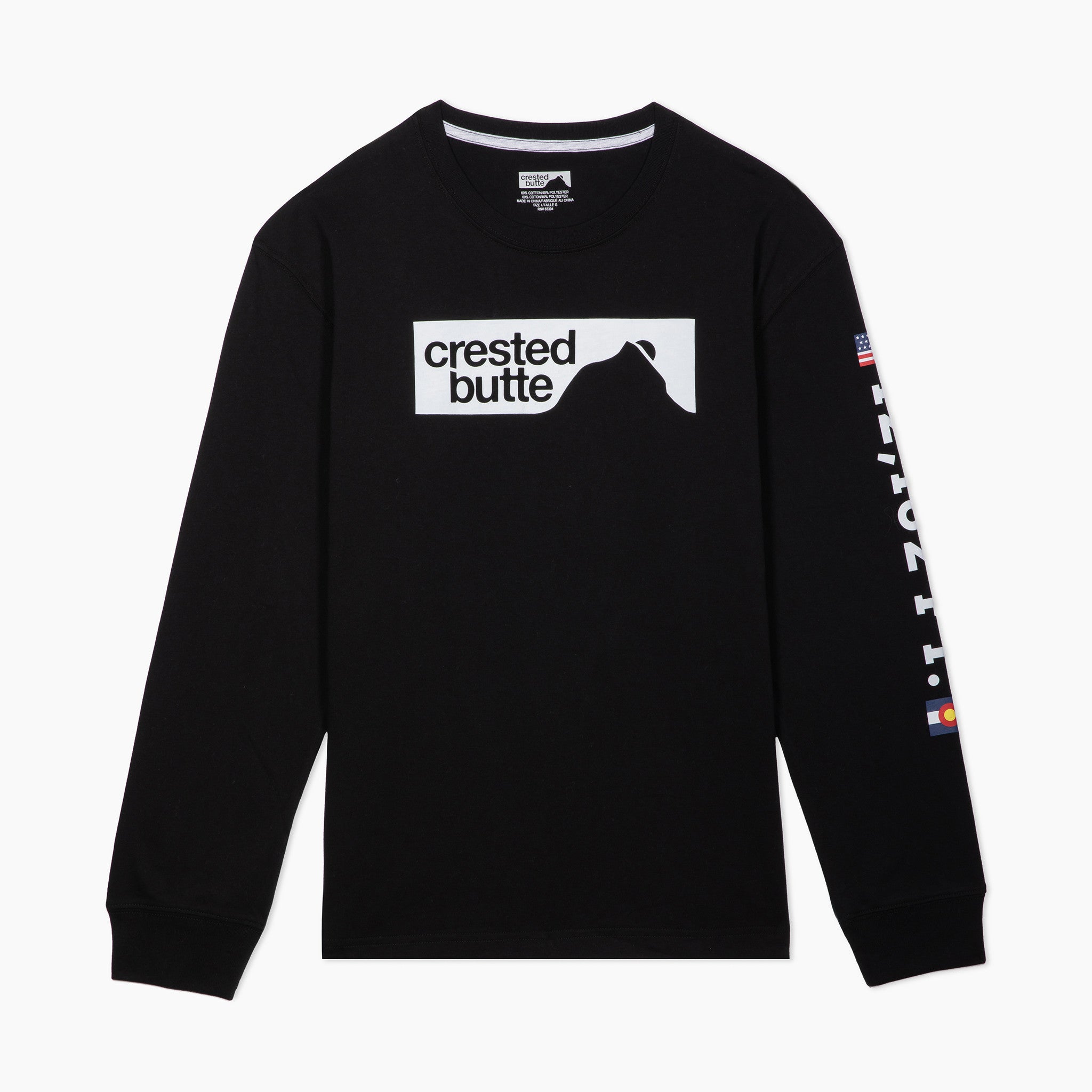 Crested Butte Classic Logo Long Sleeve Tee