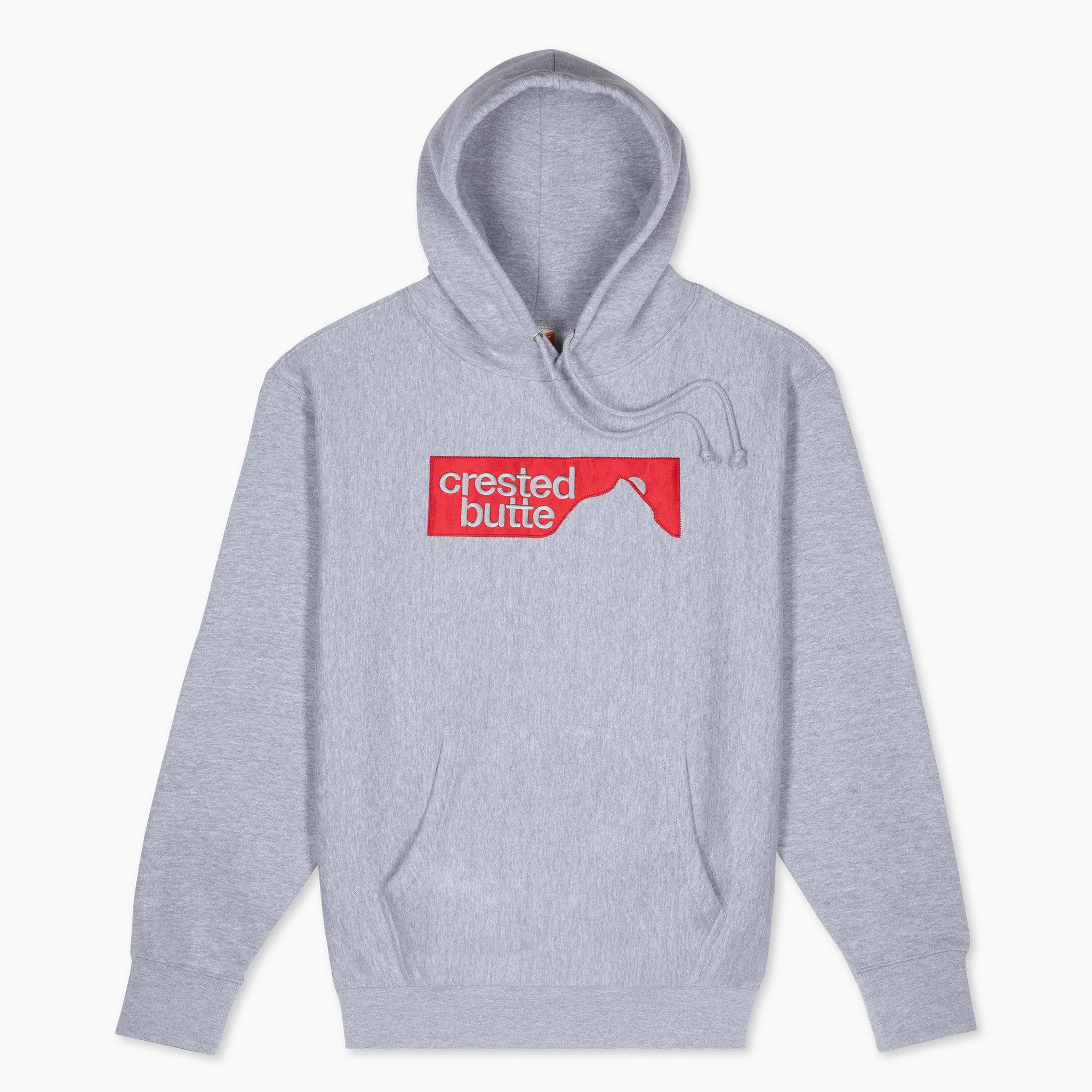 Crested Butte Applique Logo Pro-Weave Hooded Sweatshirt