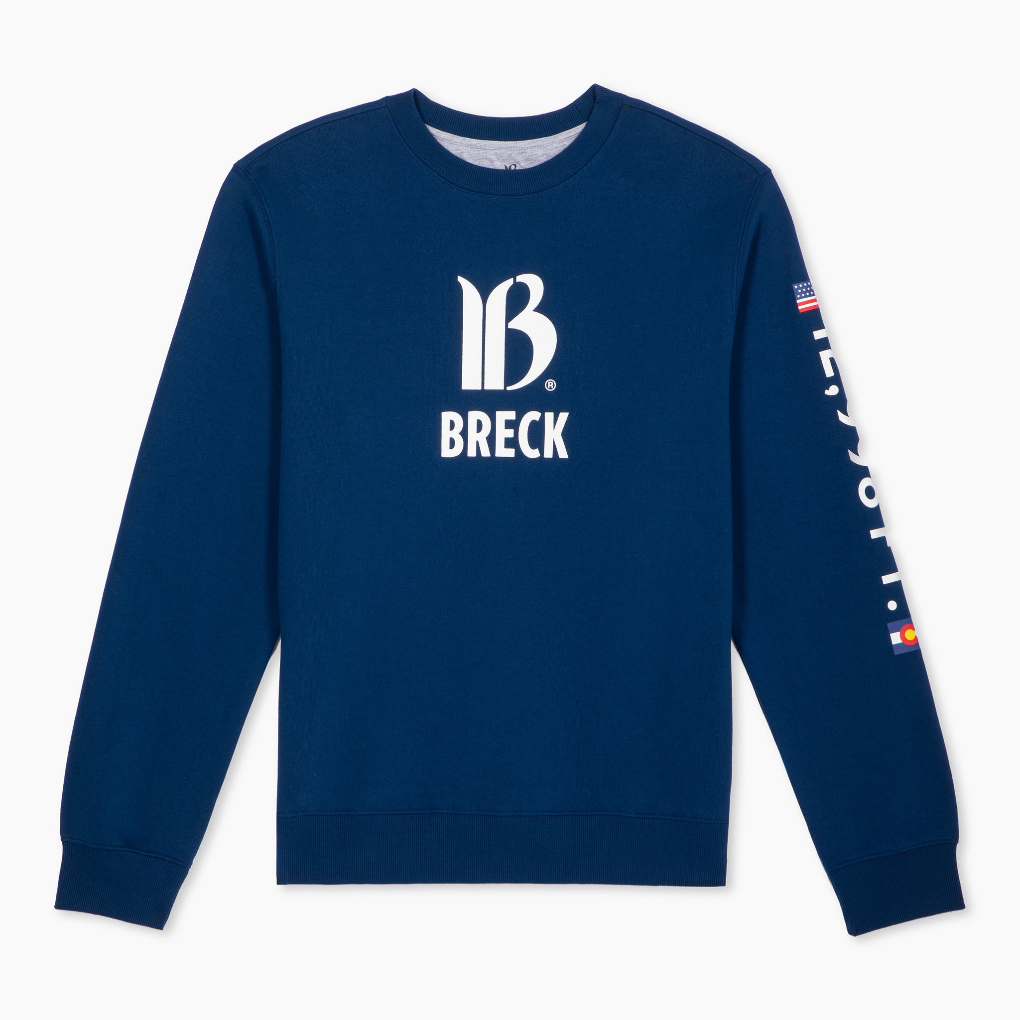 Breckenridge Classic Logo Crewneck Sweatshirt