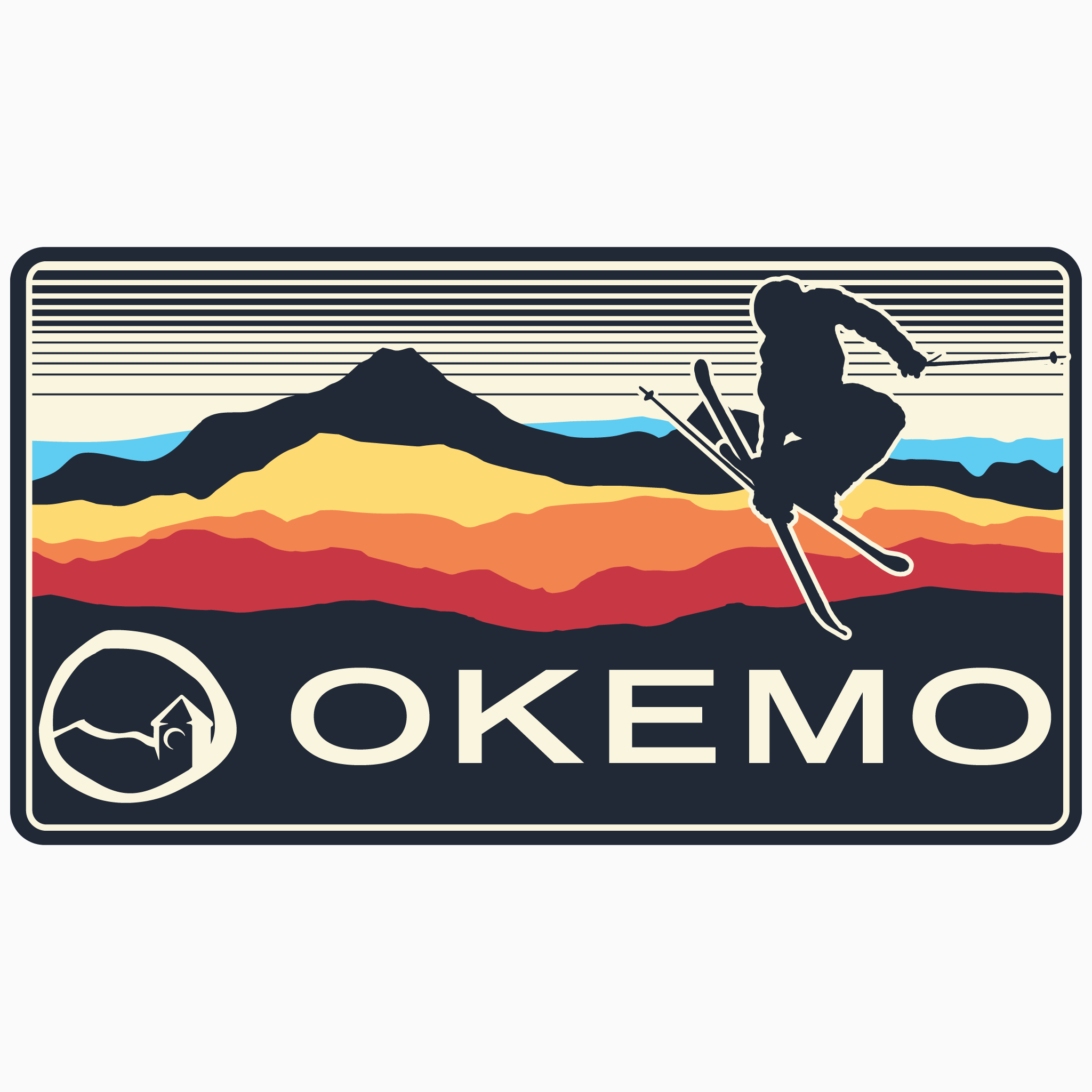 Okemo Abound Sticker