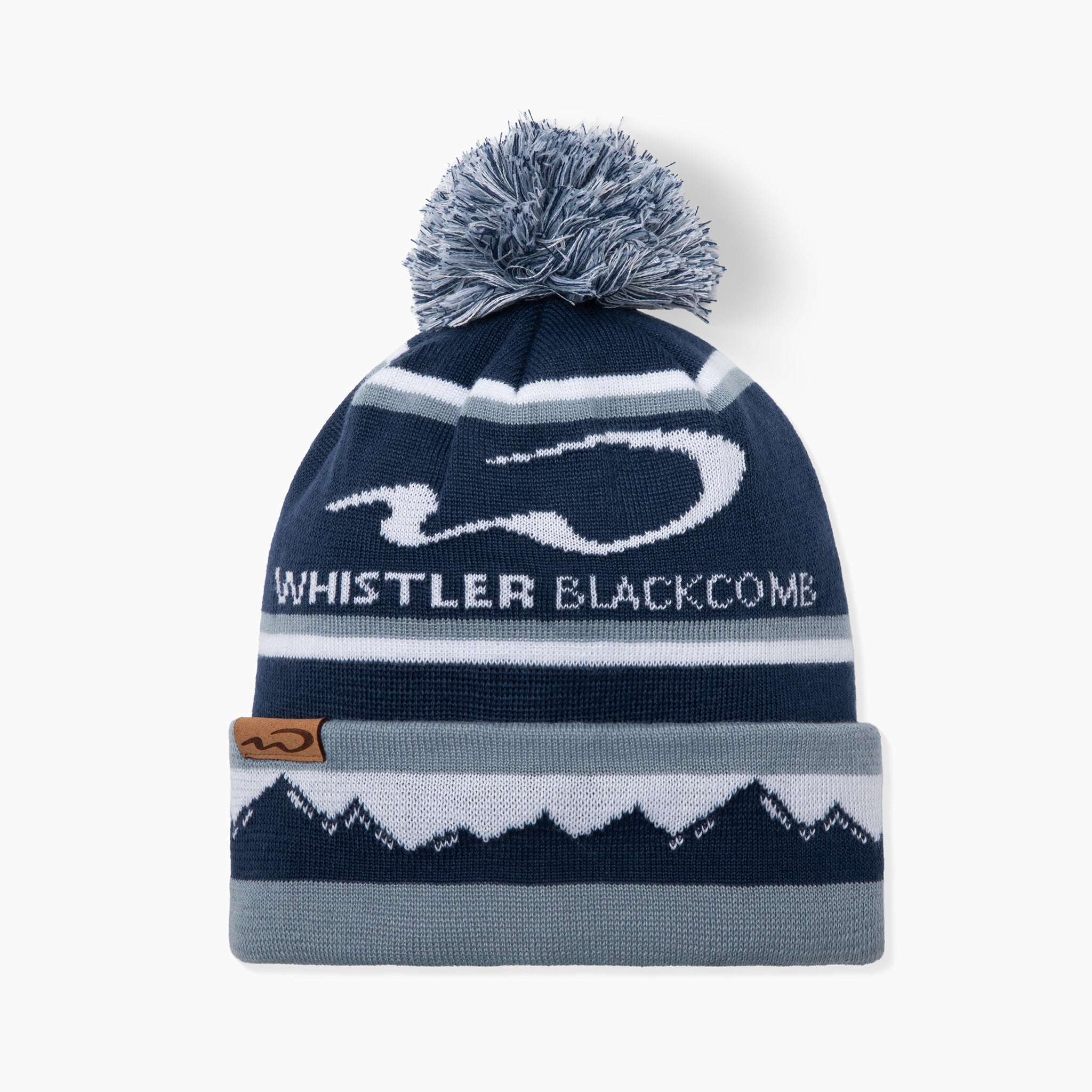 Whistler Blackcomb Mountain Lines Beanie