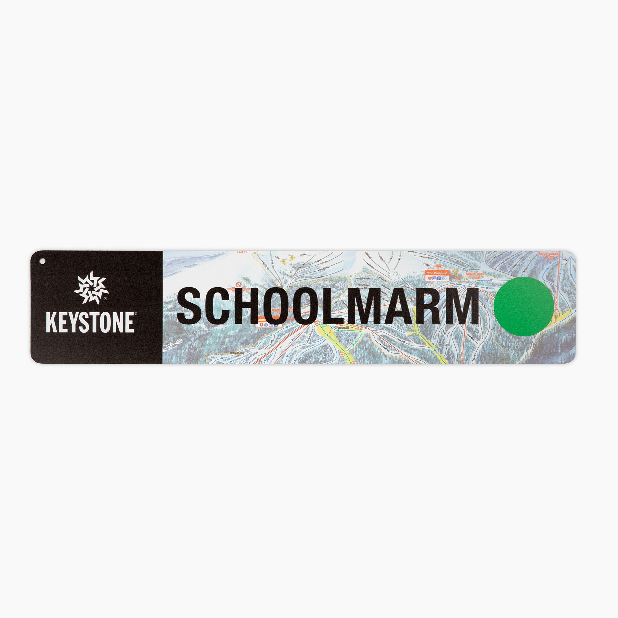 Keystone Schoolmarm Trail Sign