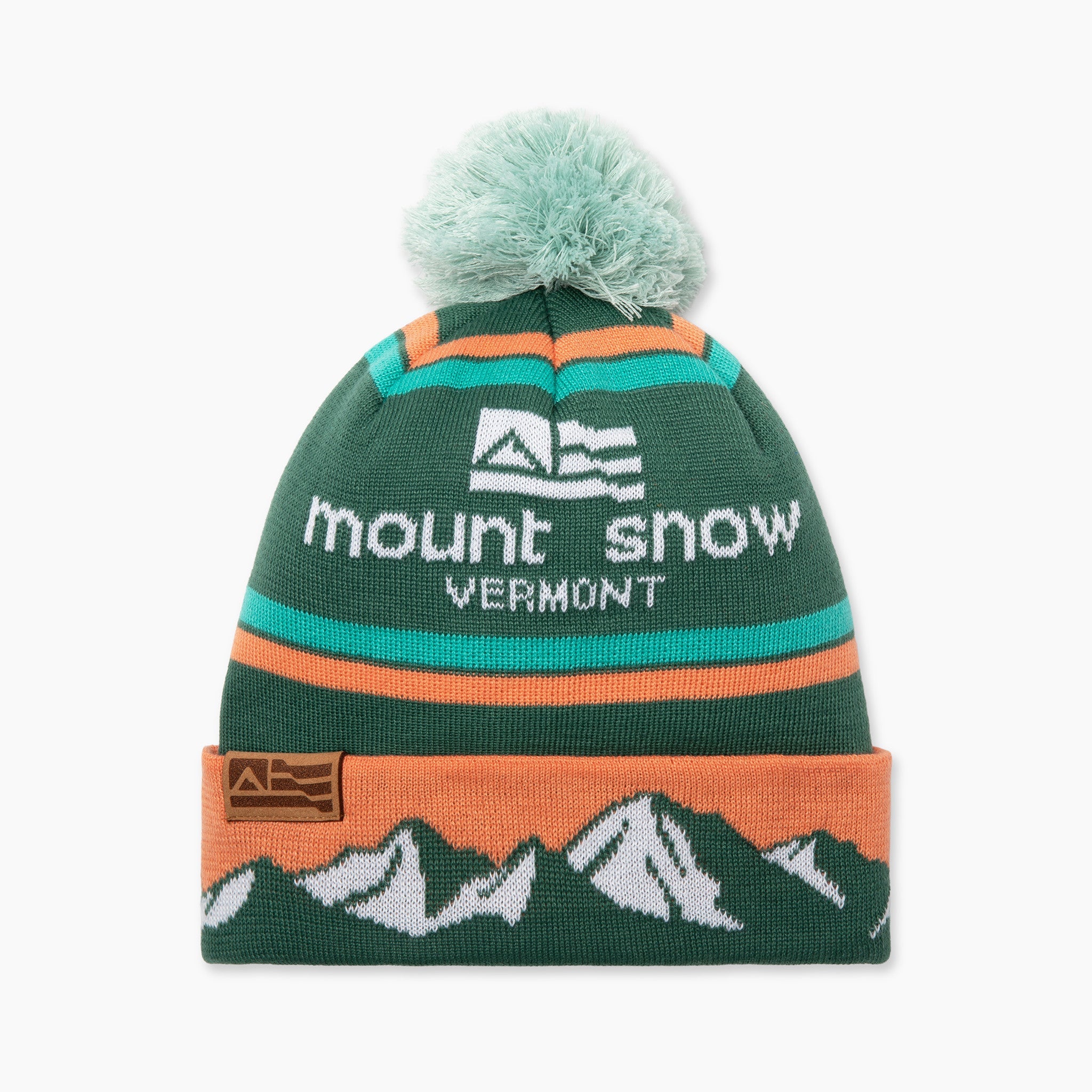 Mount Snow Mountain Lines Beanie