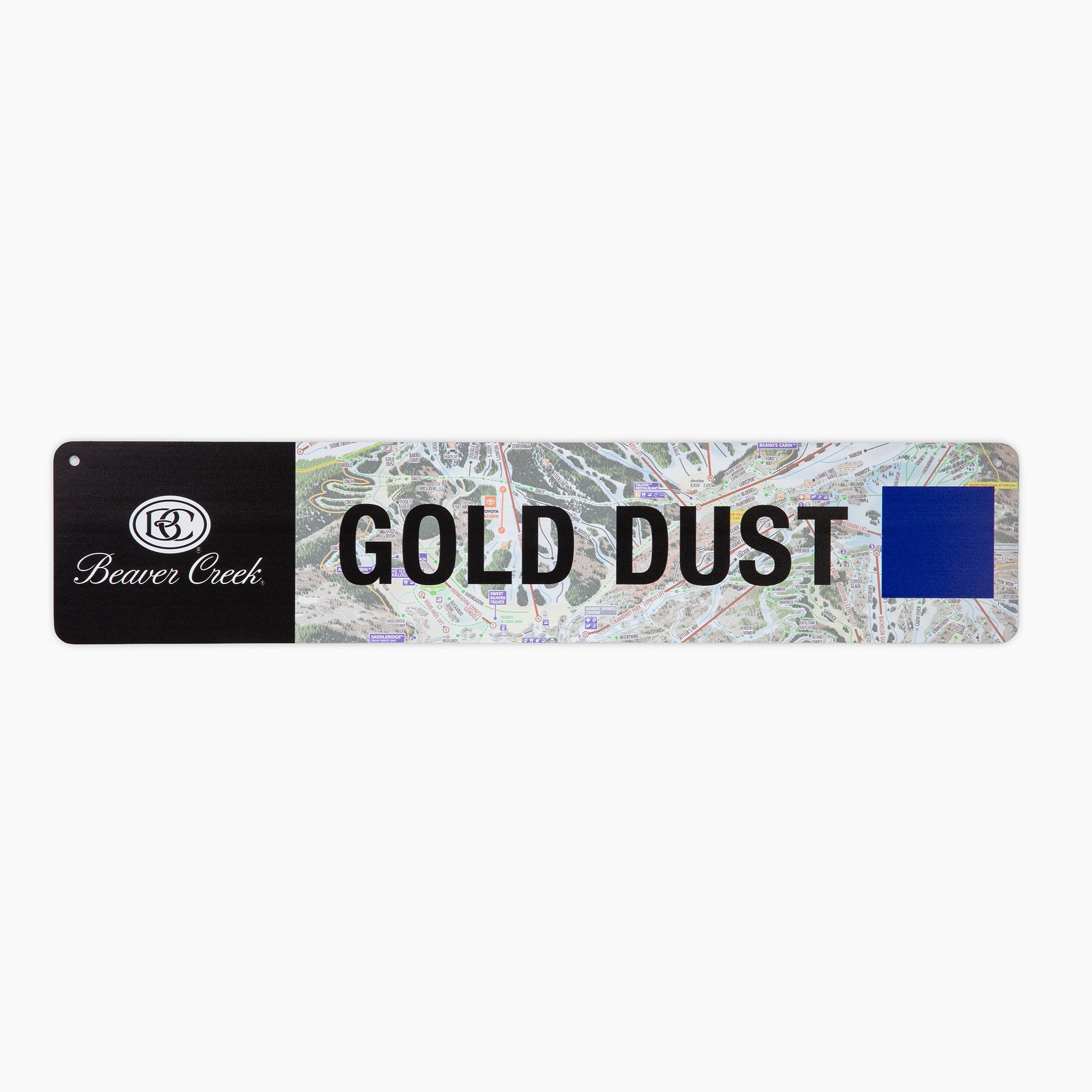 Beaver Creek Gold Dust Trail Sign