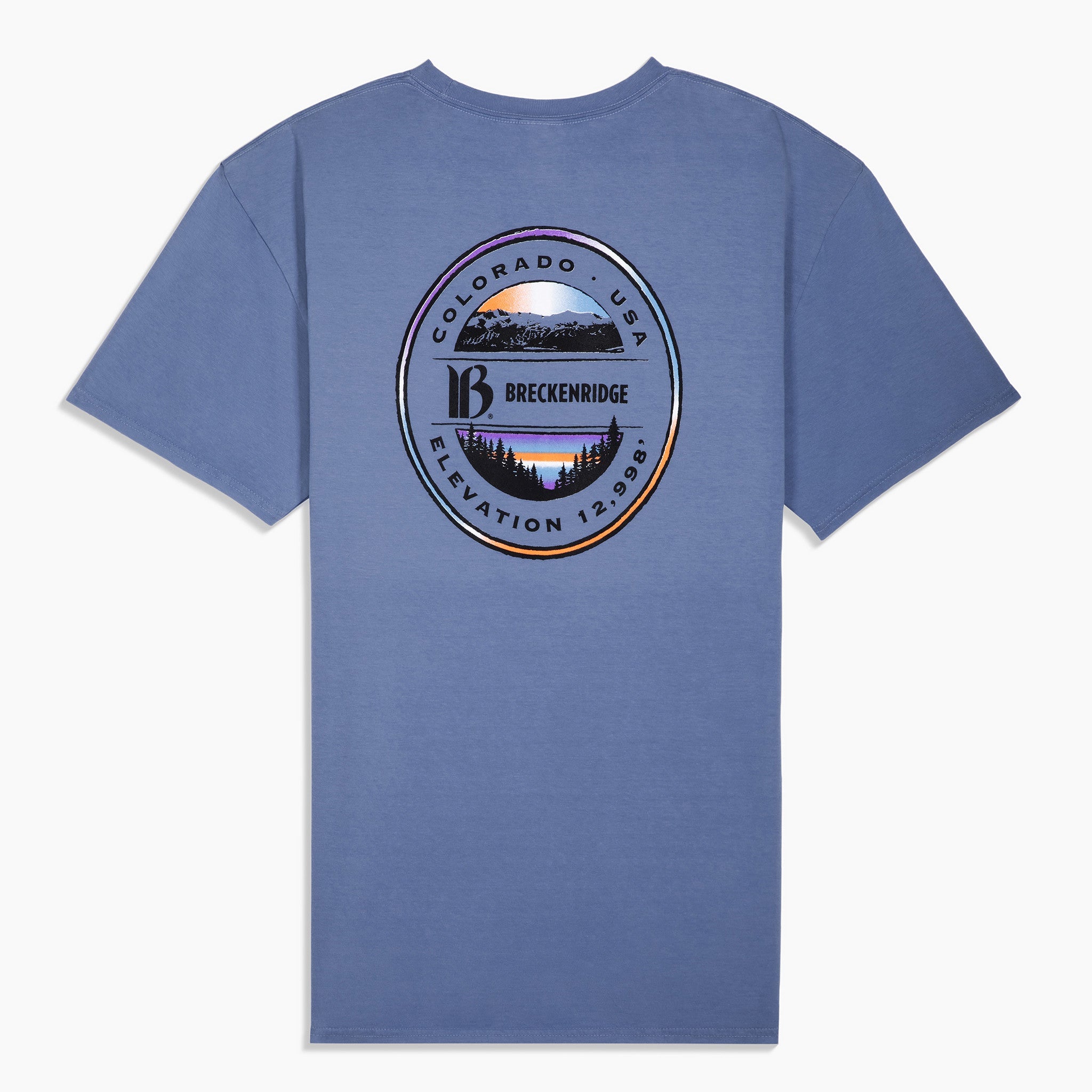 Breckenridge Real Peaks Circle T-Shirt