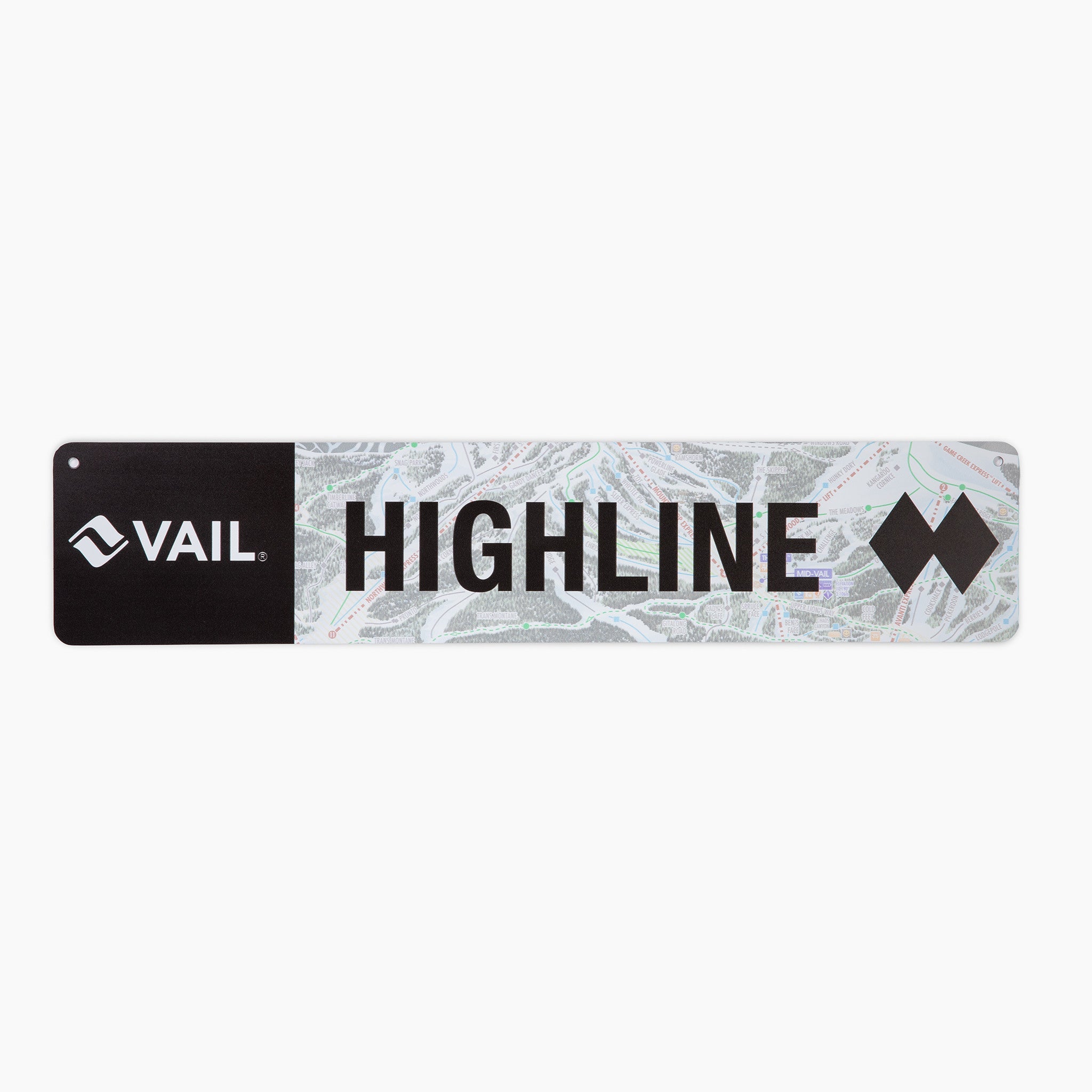 Vail Highline Trail Sign