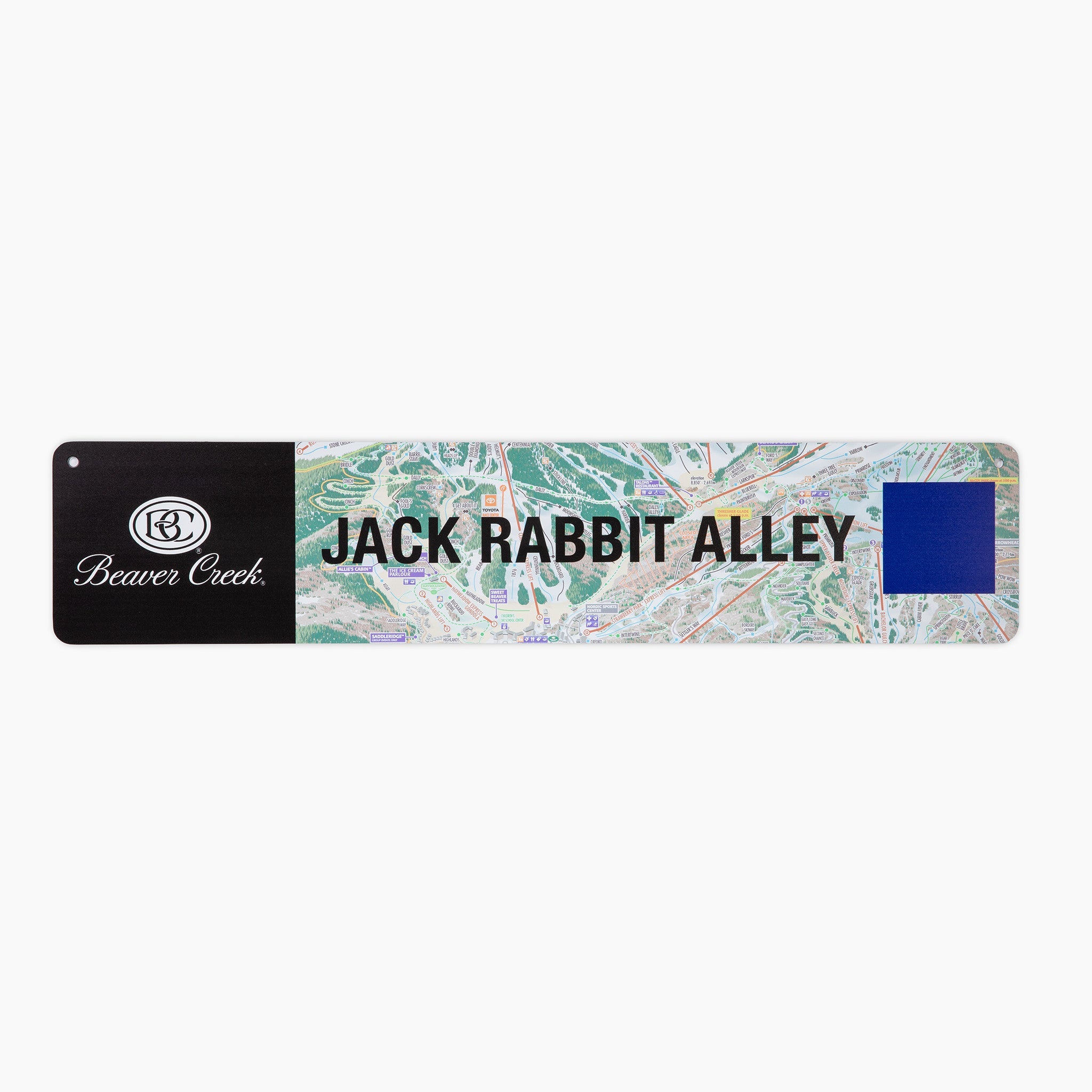Beaver Creek Jack Rabbit Alley Trail Sign